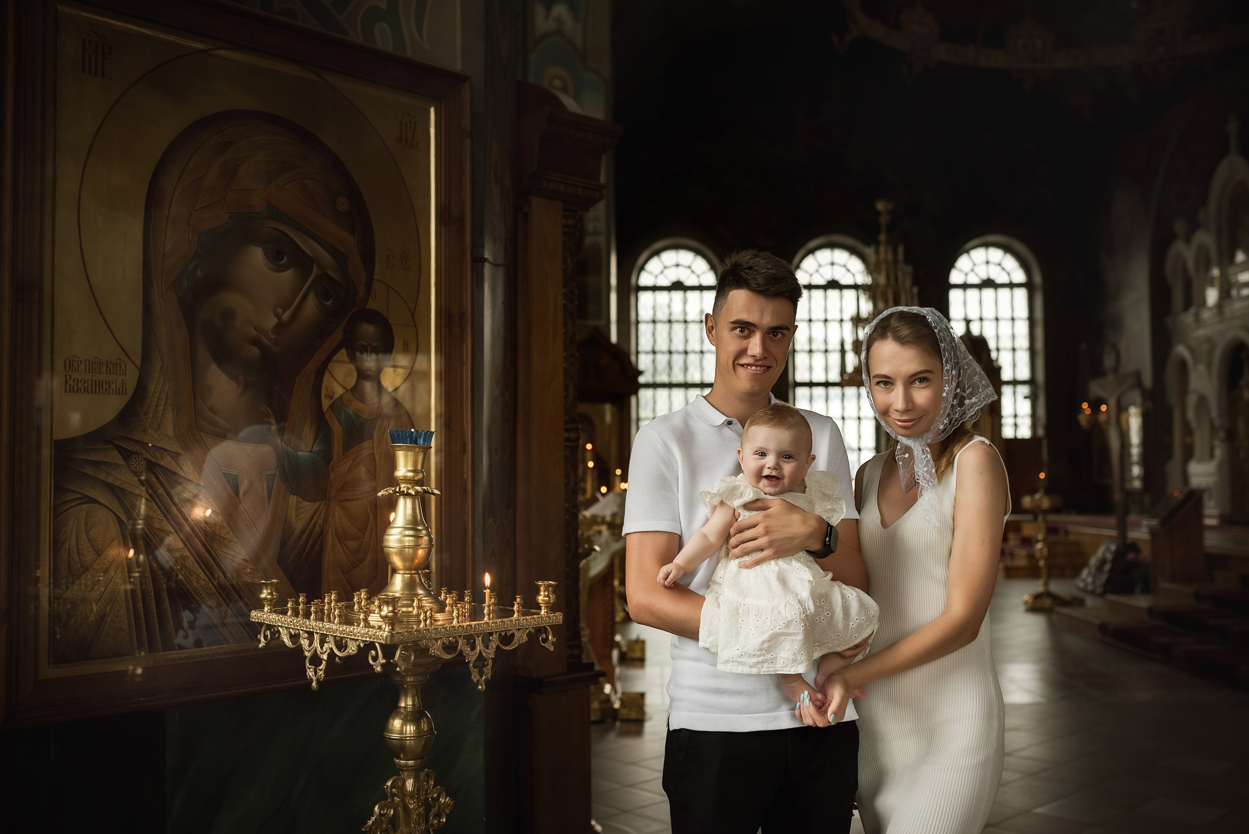 Крещение Марии Храм Преполовения Пятидесятницы. Семейный фотограф в Ростове-на-Дону Татьяна Литвинова