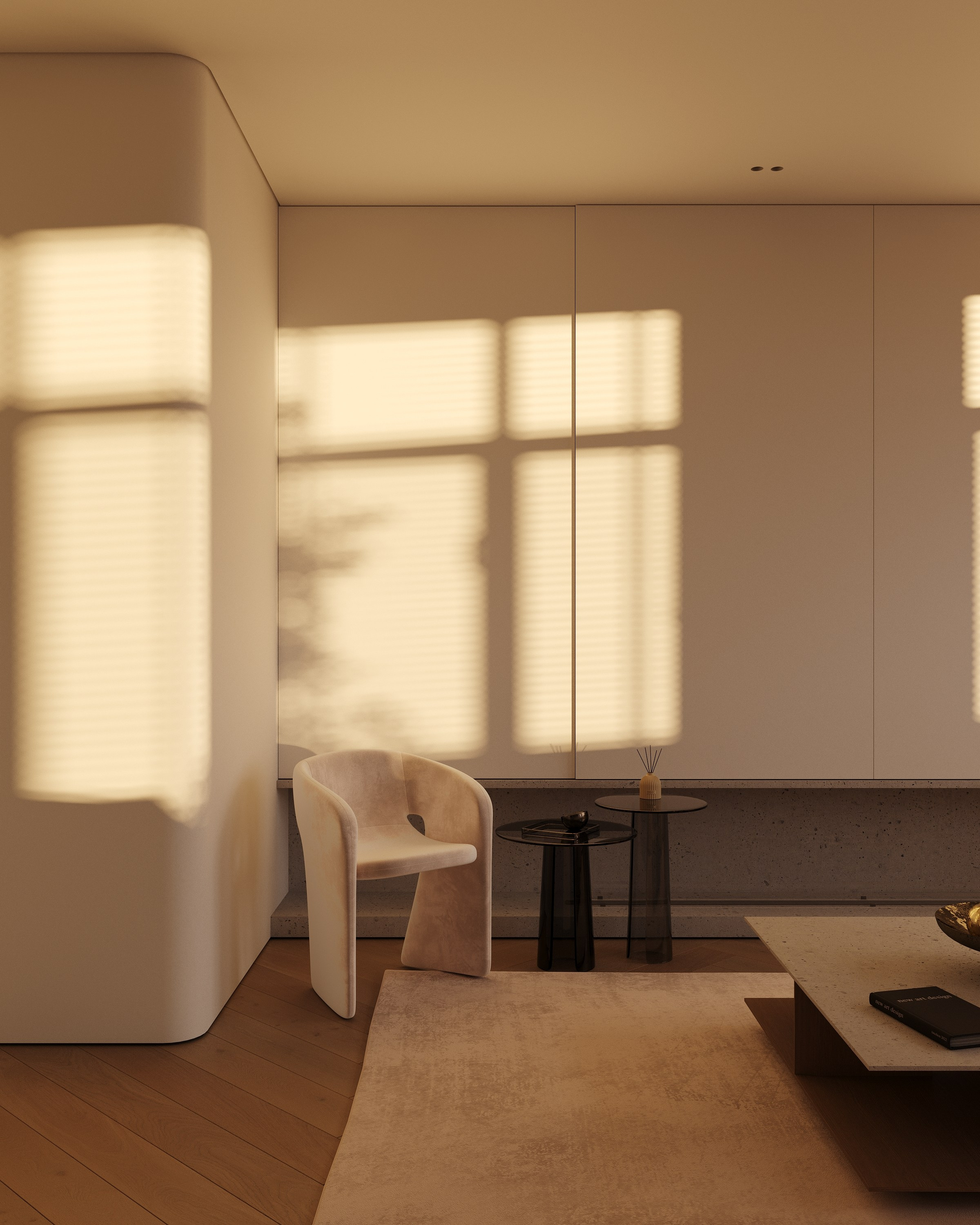 Living room. 3D визуализация интерьеров — Ирина