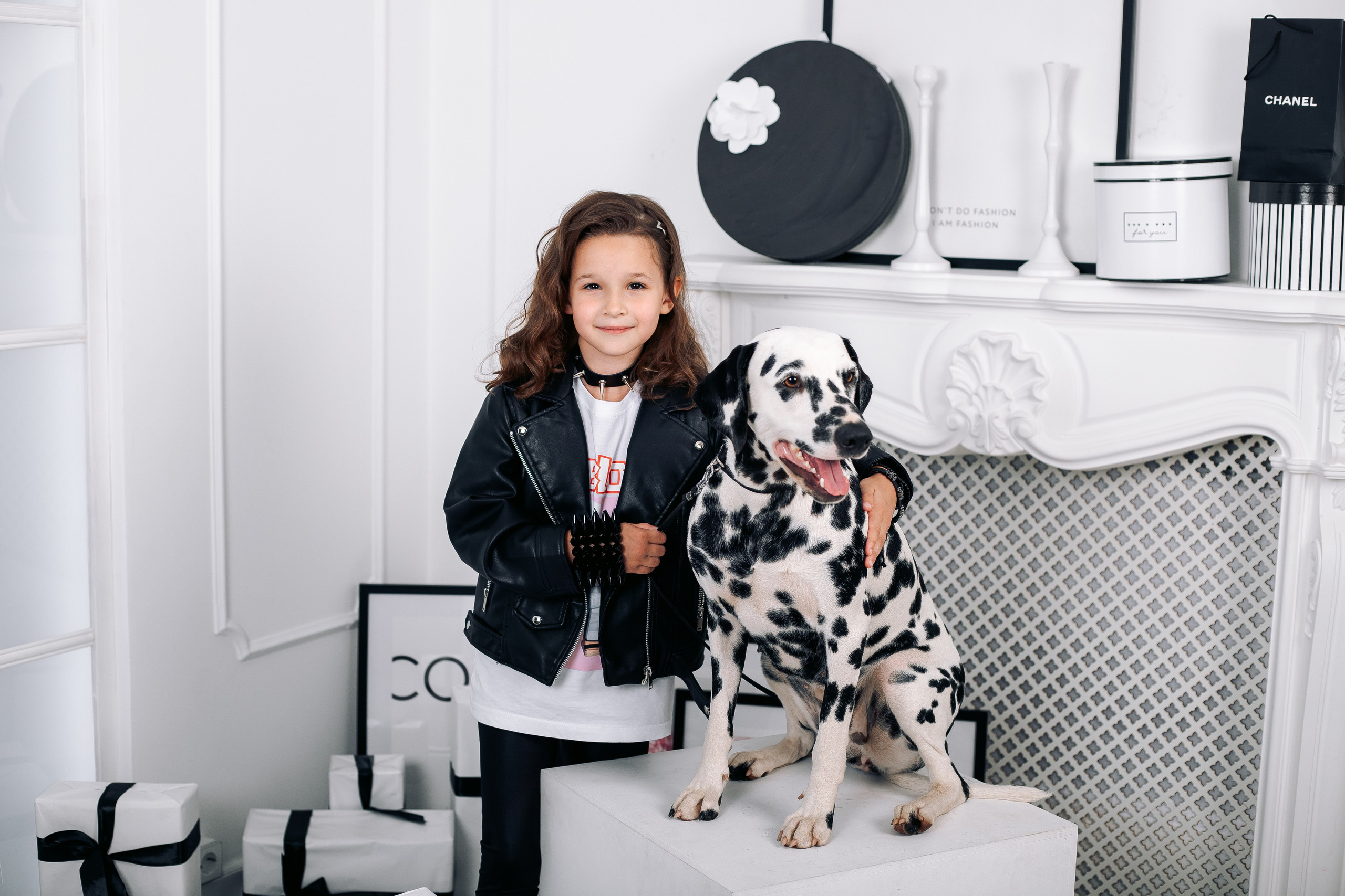 Фотосессия с далматинцами в фотостудии. Фотограф в Санкт-Петербурге, Анна Скворцова