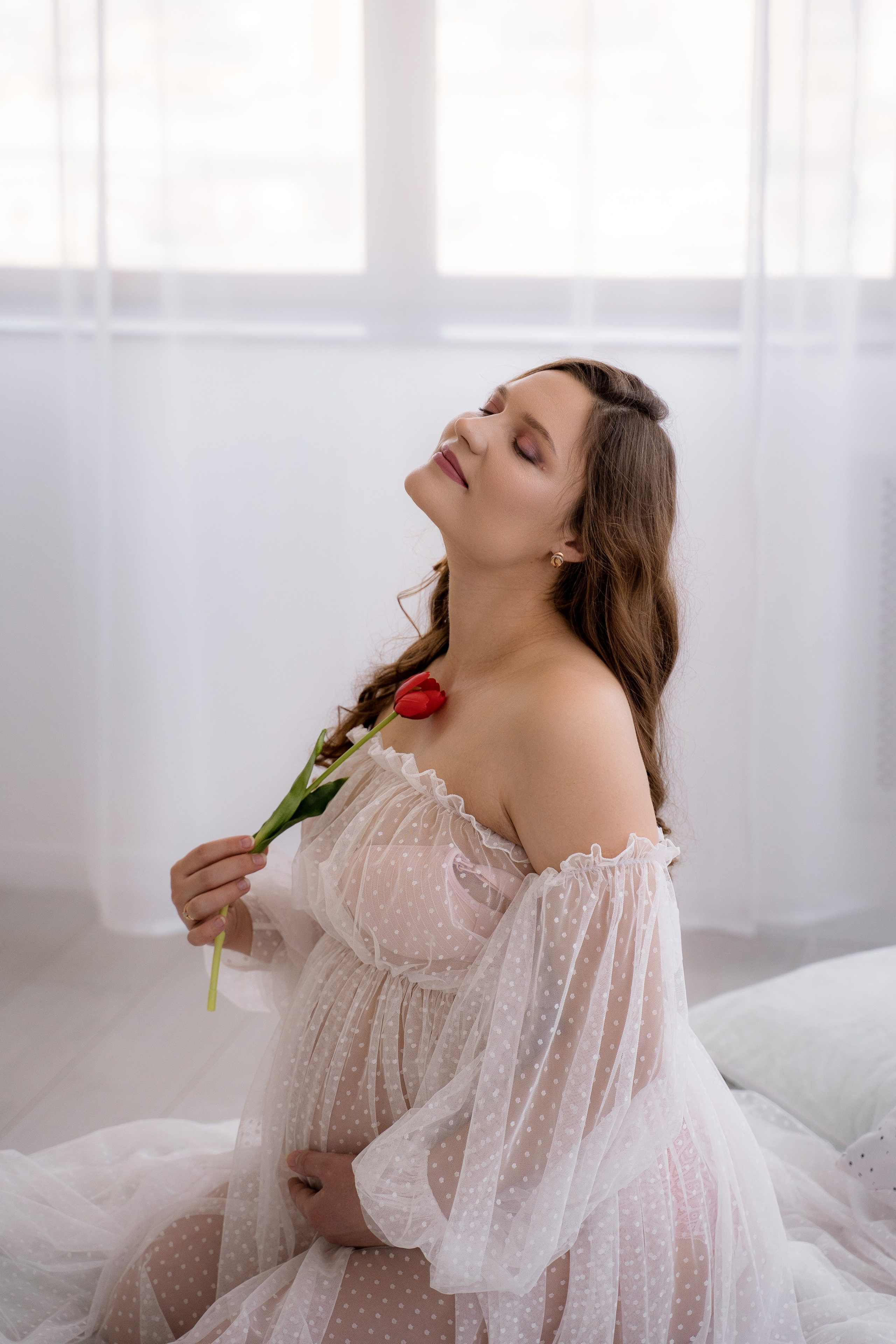 Беременность Люкс. Фотостудия Малина в городе Улан-Удэ. Фотограф Ирина Жарникова