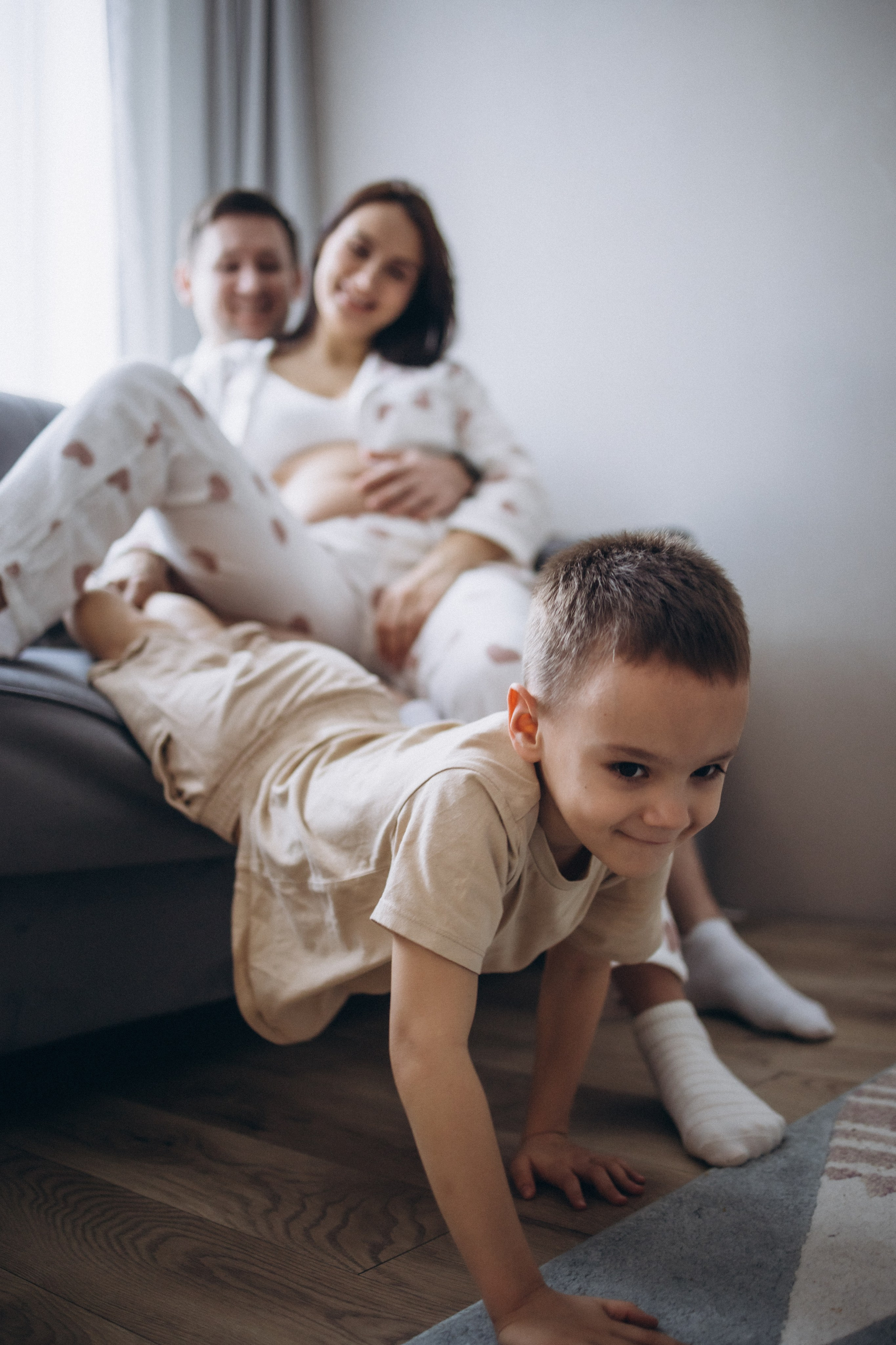 Домашняя семейная фотосессия (15.02.2025) г. Обнинск (Калужская обл.). Надежда Стар семейный и церковный фотограф в Жукове и Калужской области