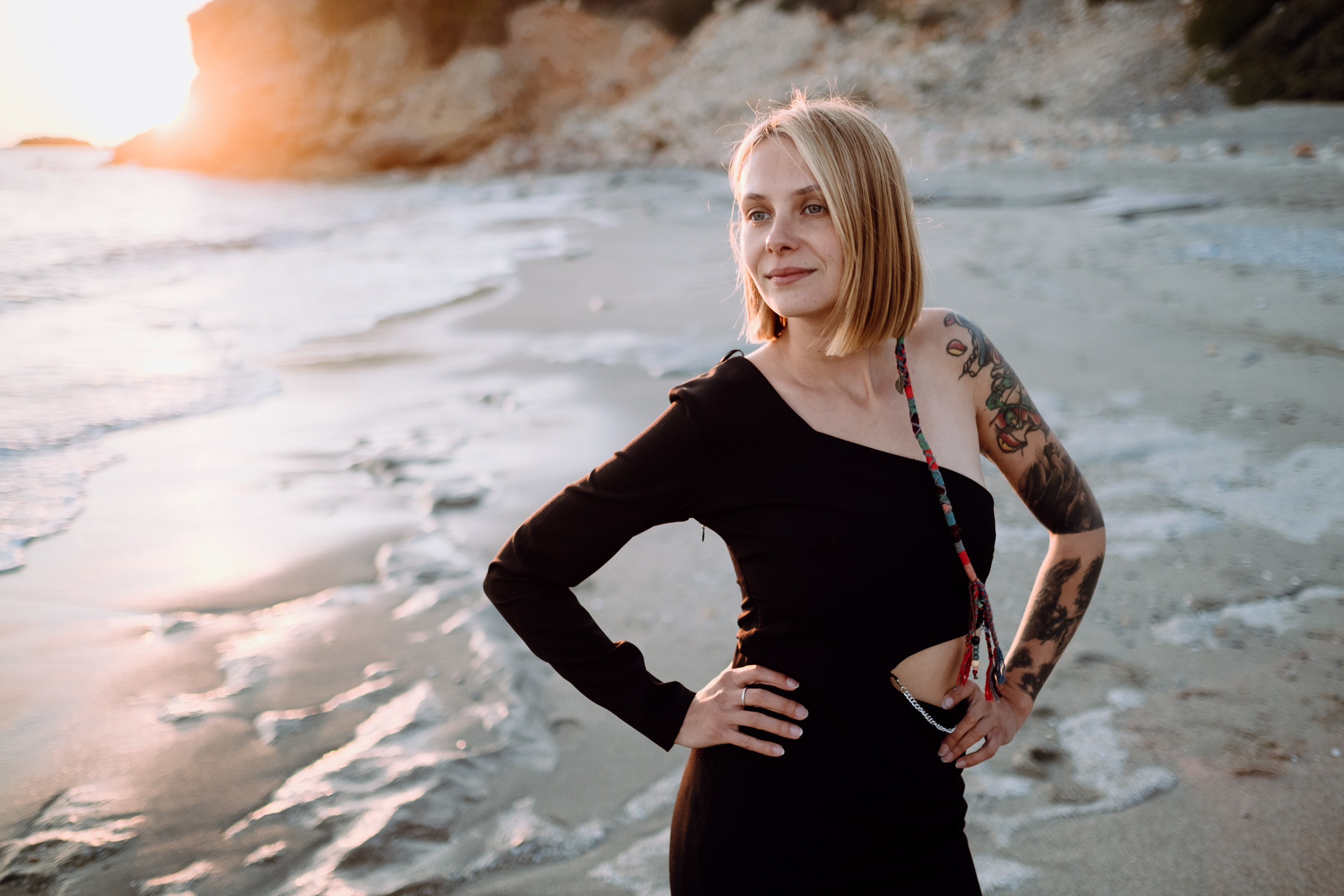 Фотосессия у моря для Екатерины. Фотограф в Москве