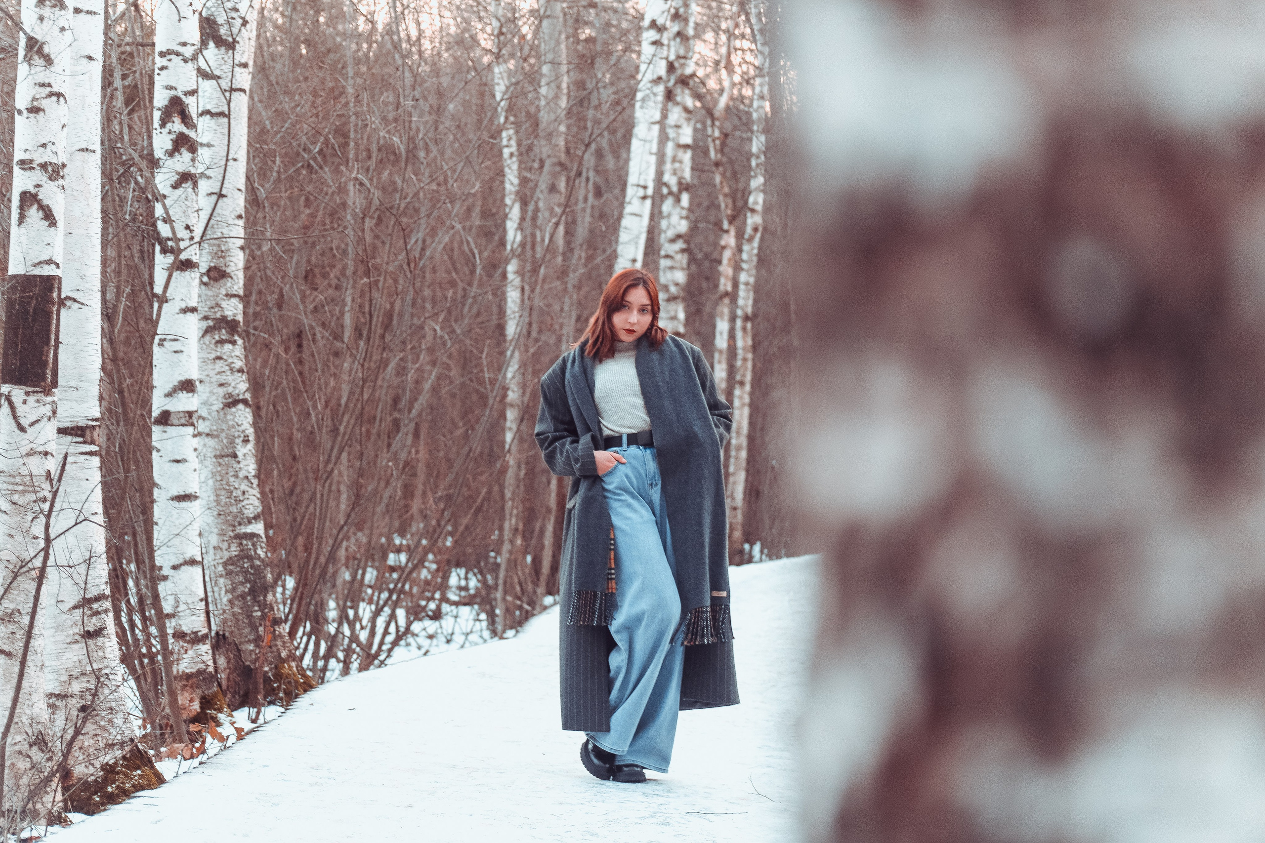 Ксюша в лесу. Фотограф Пермь. Фотосессия в фотостудии Перми и на свежем воздухе