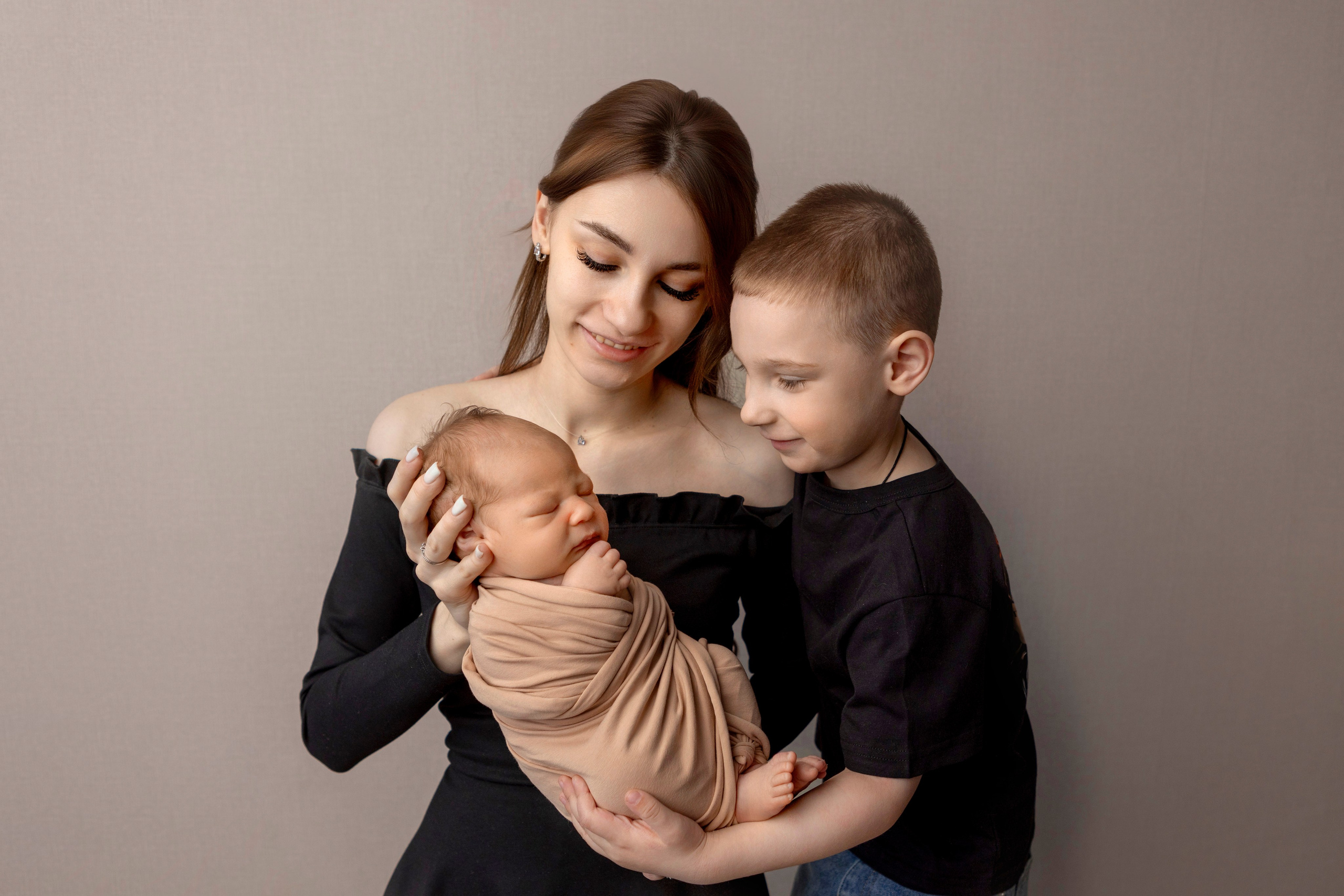 Семейные newborn. Фотограф новорожденных в Нижнем Новгороде Татьяна Лебедева