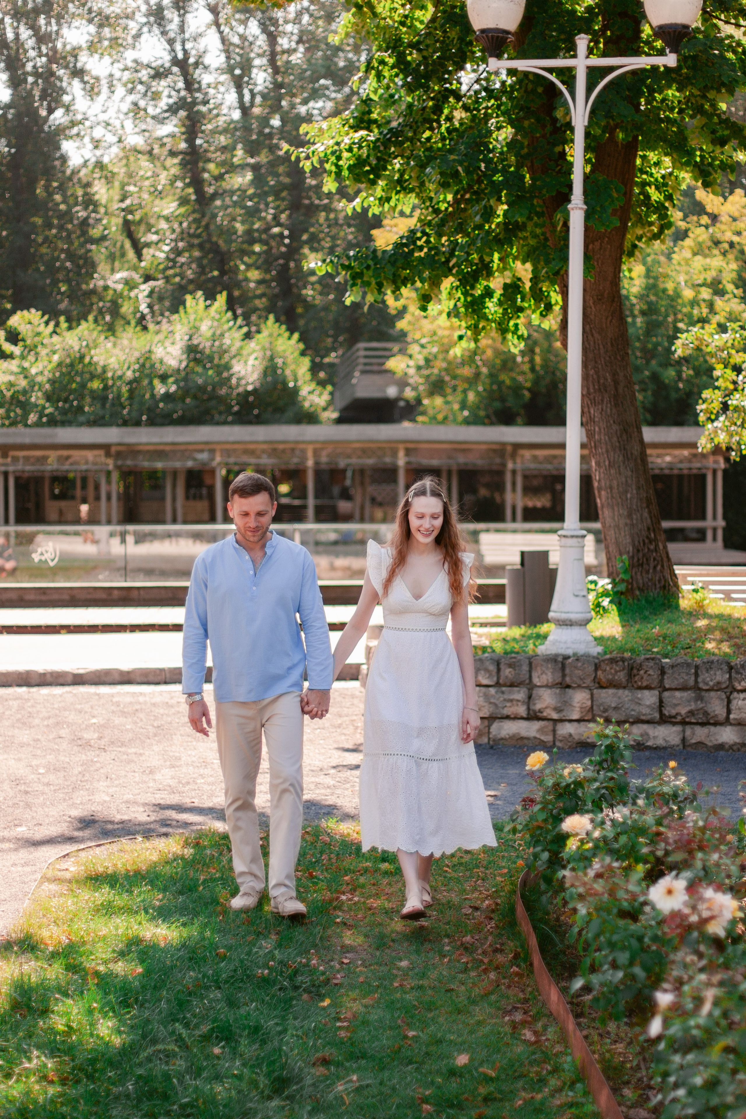 Прогулка лавстори предсвадебная в Парке Горького