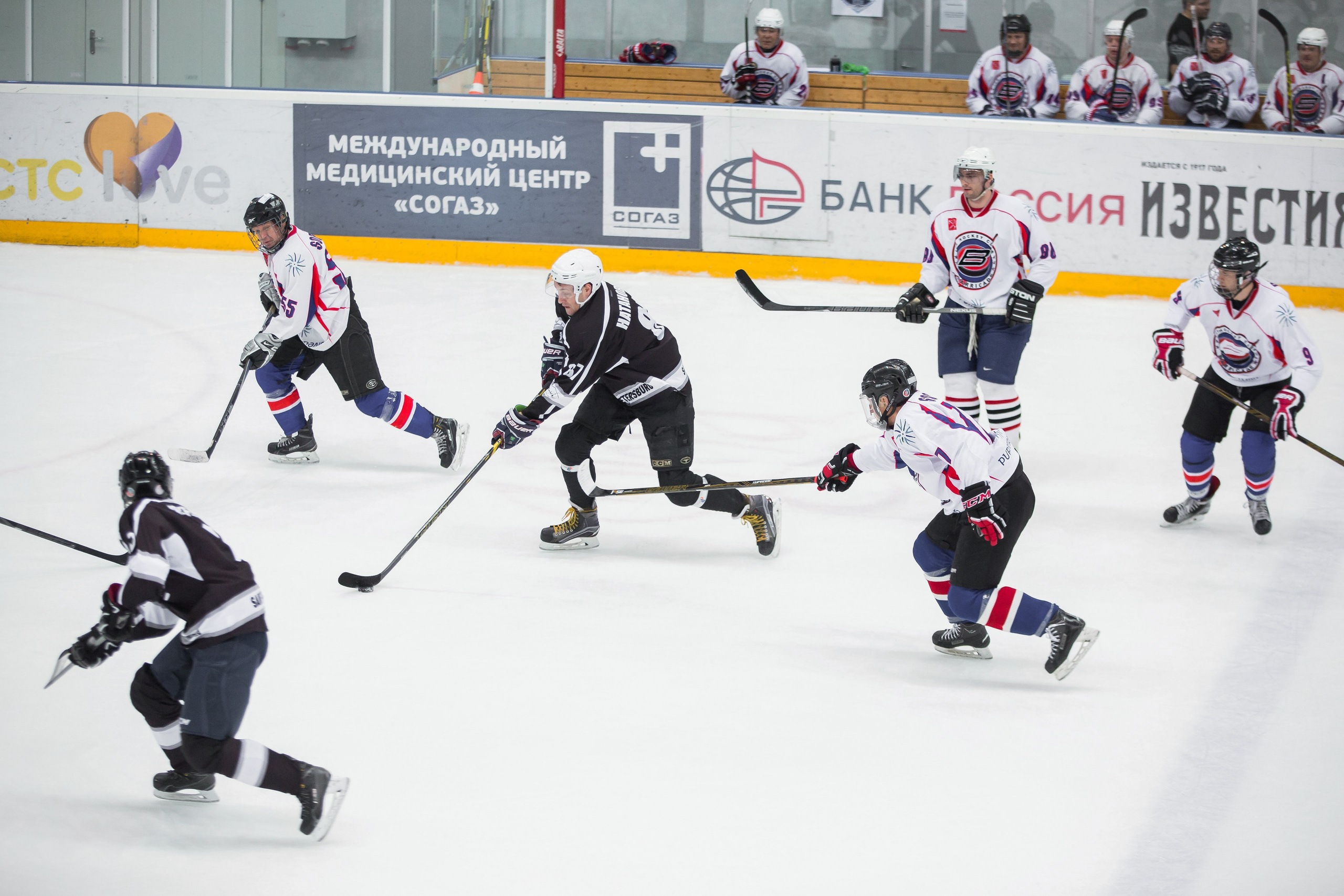 Хоккей для «Work&Sport». Снимаю съемки