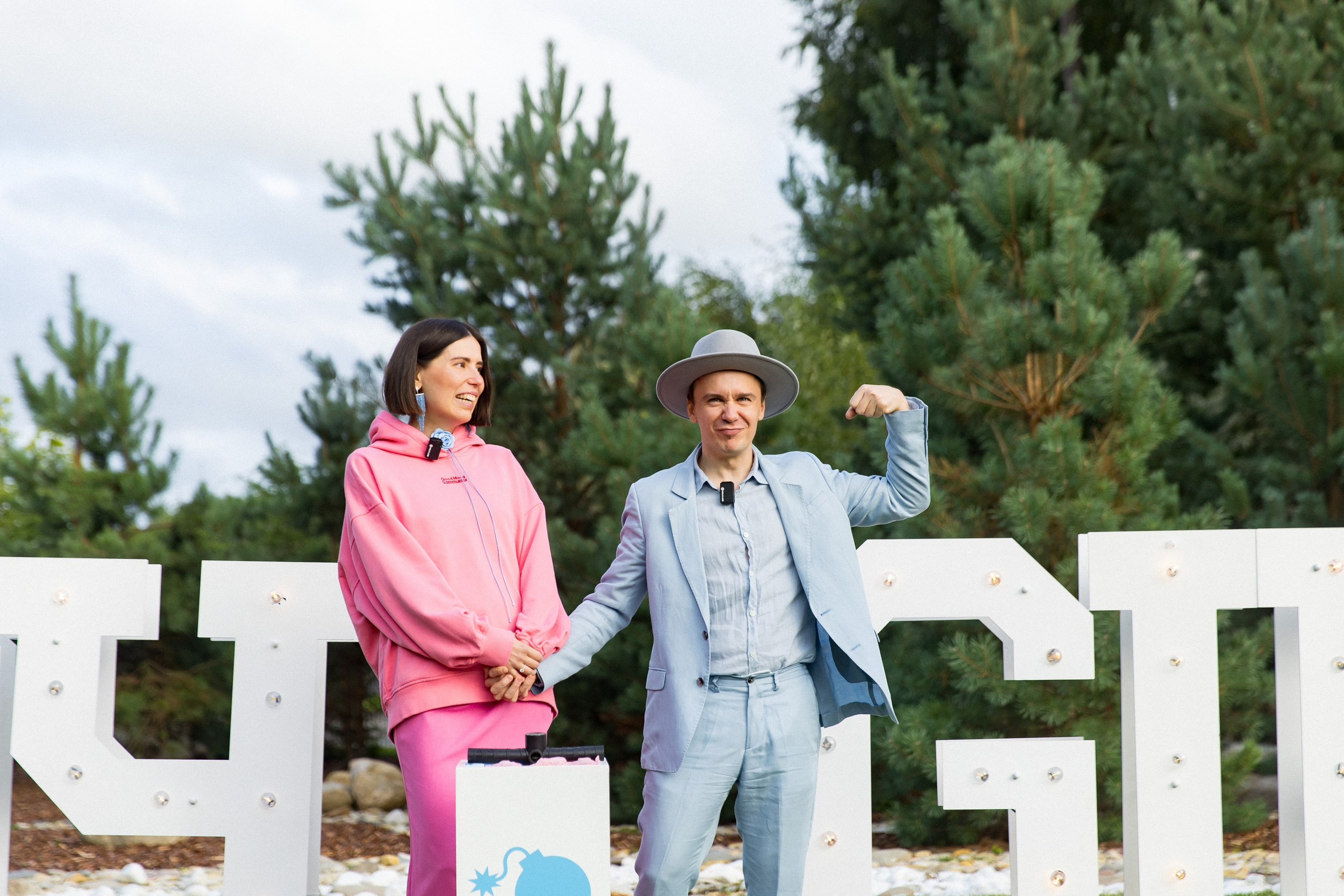 Гендер пати. Снимаю съемки