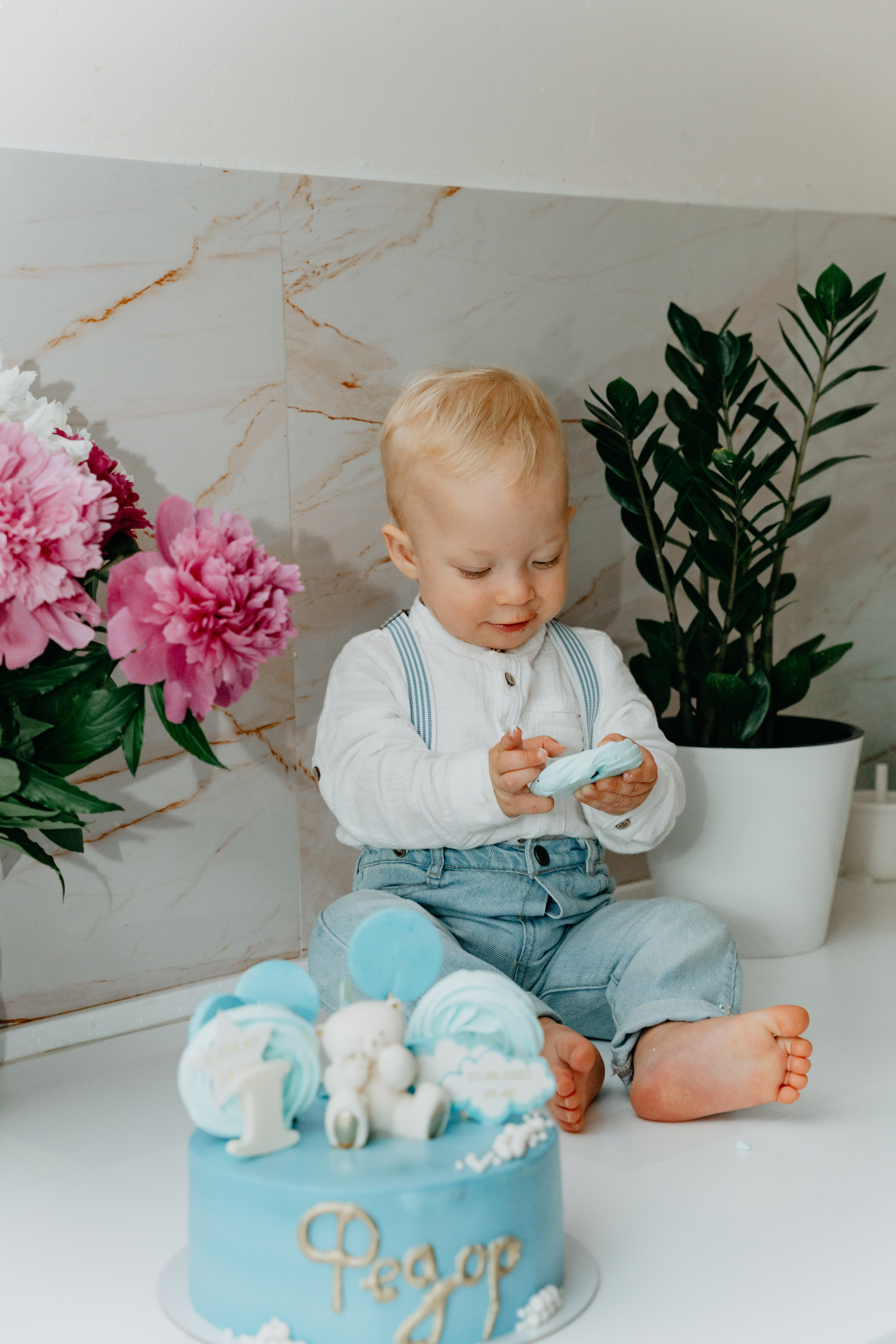 Домашняя история. Федору 1 годик