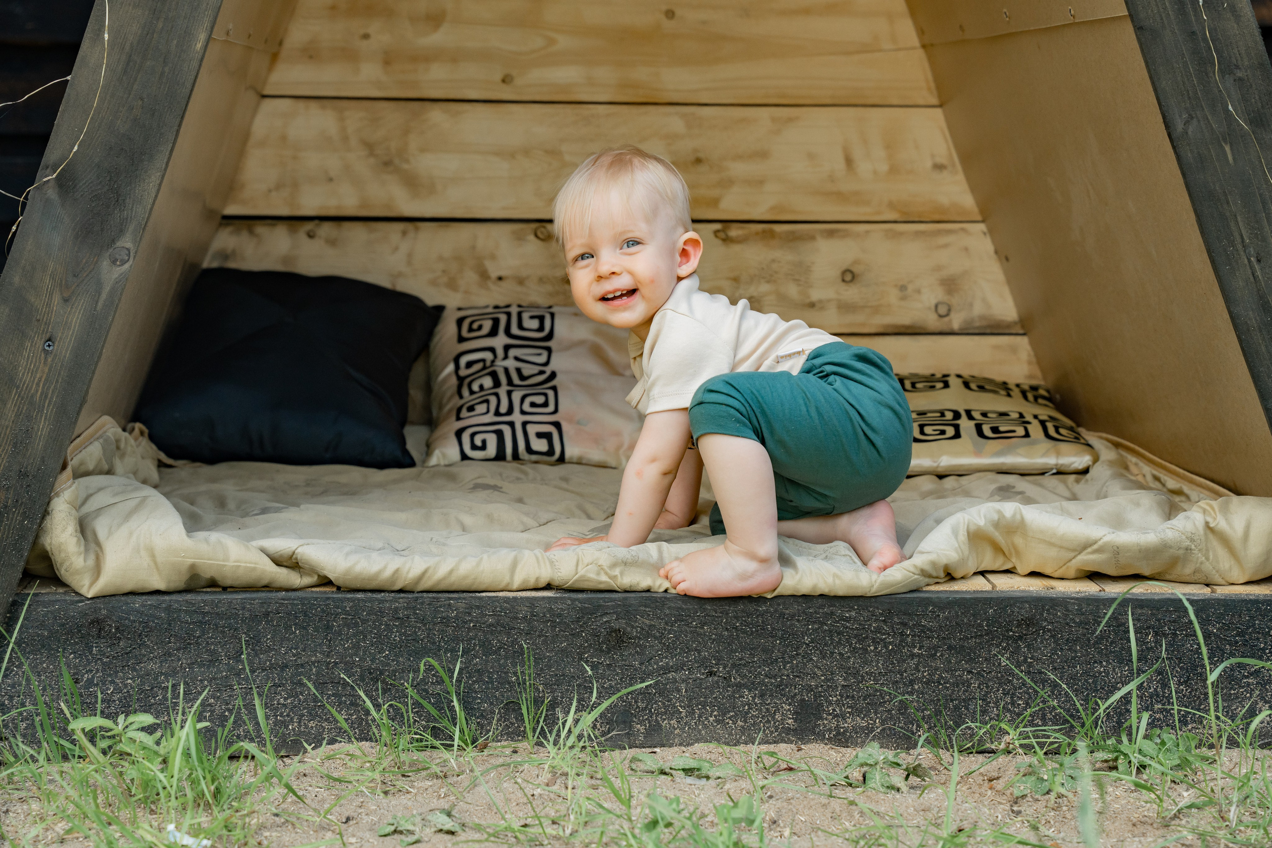 Семья на отдыхе