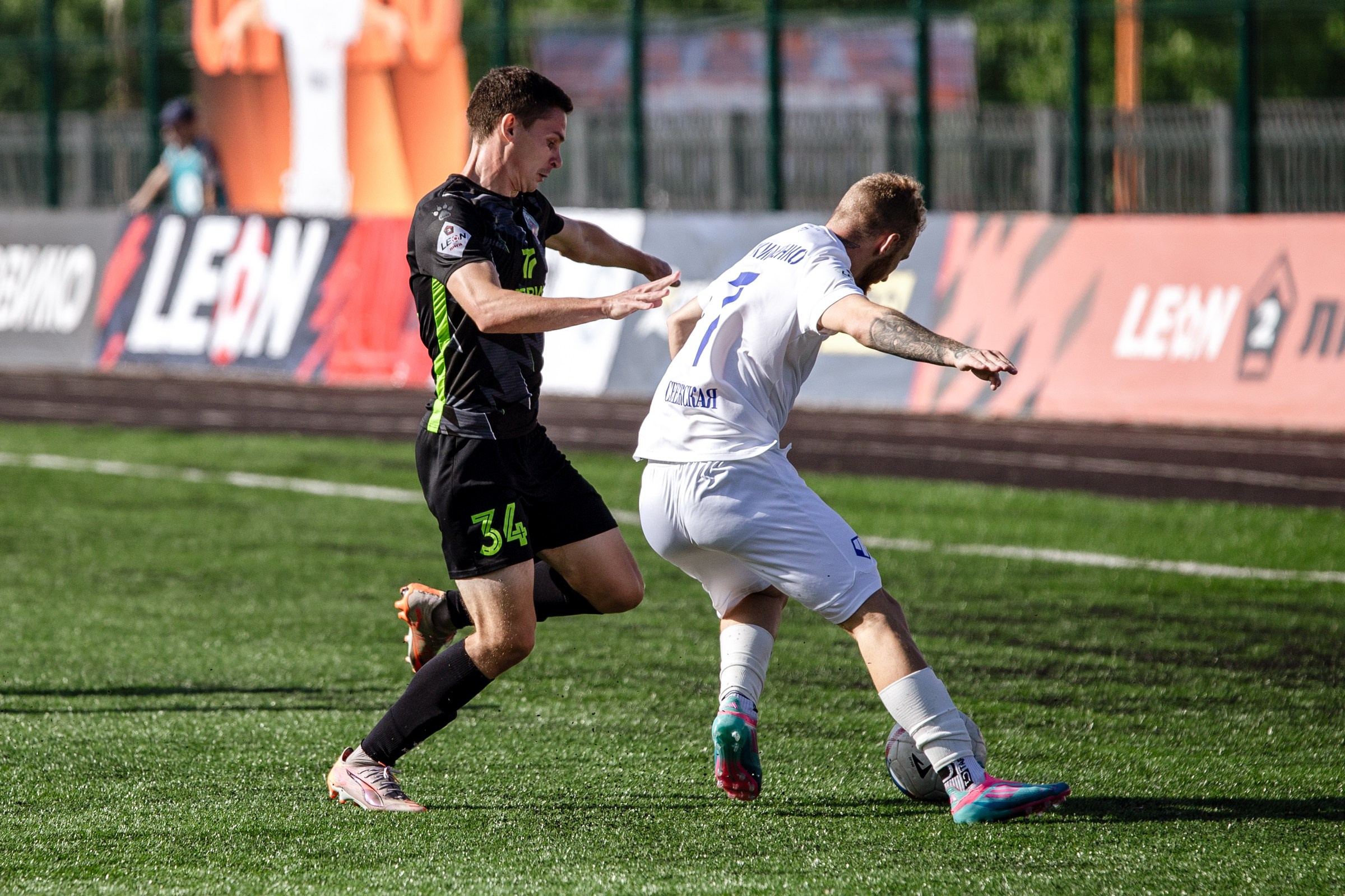 Первенство России по футболу LEON-Вторая лига Б | ФК Иркутск — Чертаново (Москва) | 24.08.25. Фотограф в Иркутске Евгения Айвазова