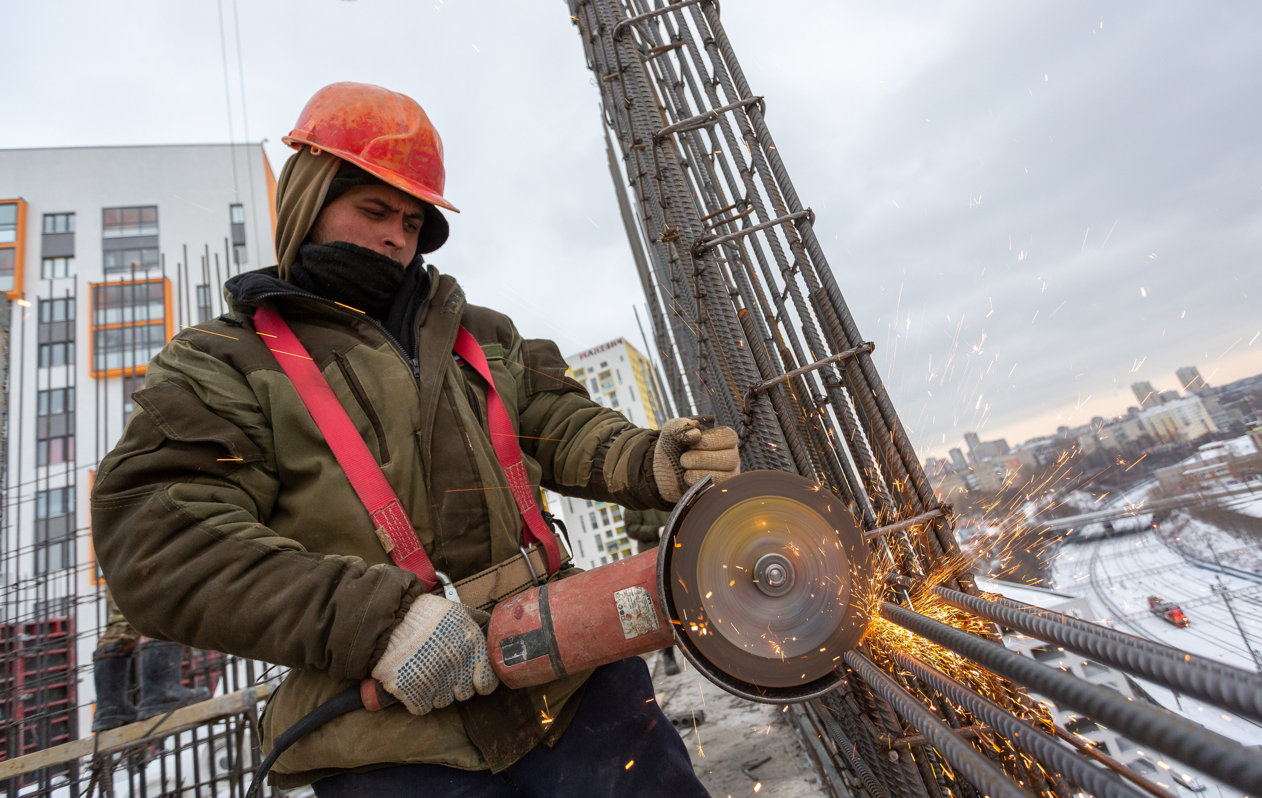 Строительство. Фотограф Алексей Зарецкий