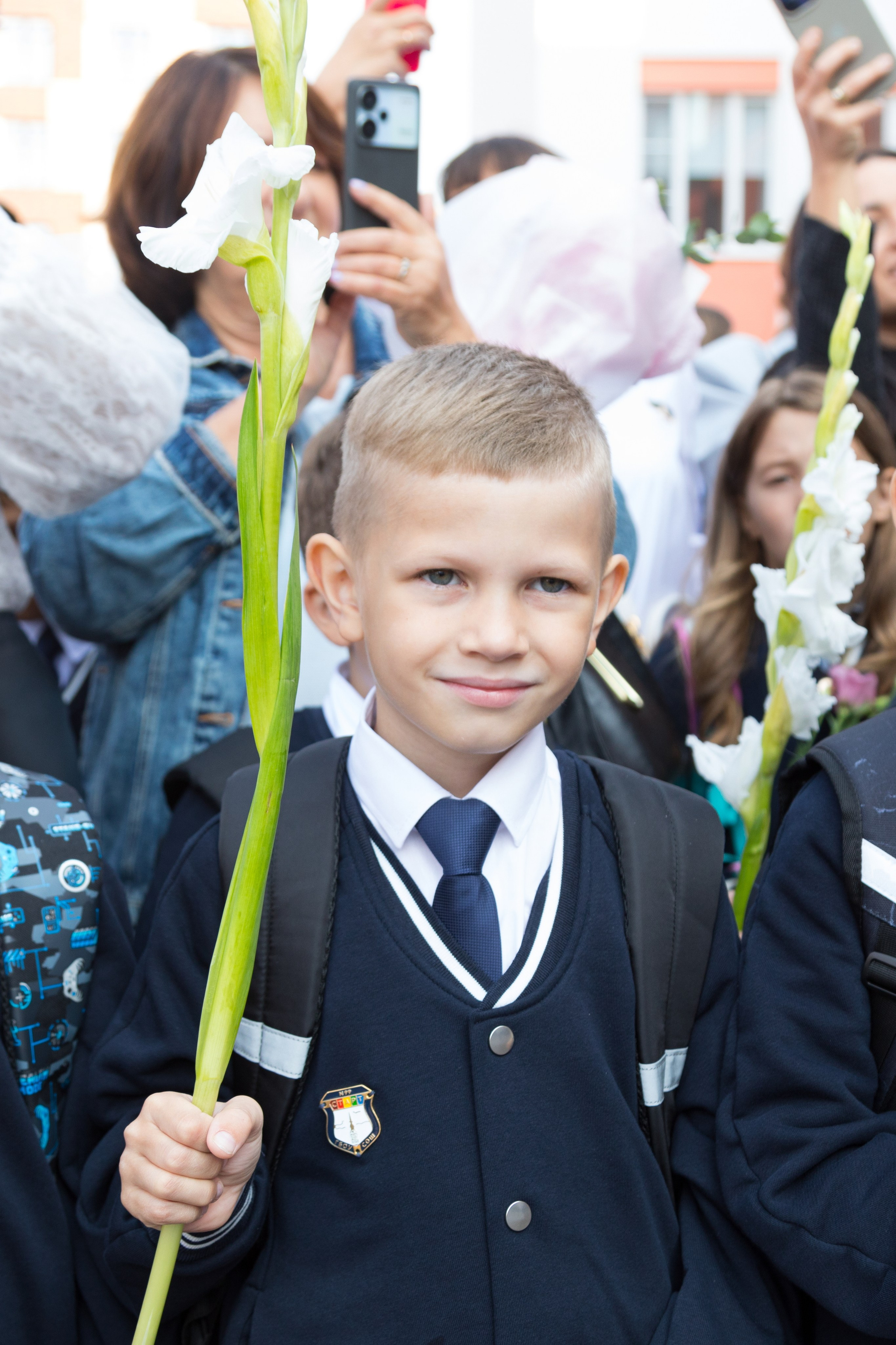 Линейка первоклассников. Детский и контент фотограф Надя Волкова Санкт-Петербург
