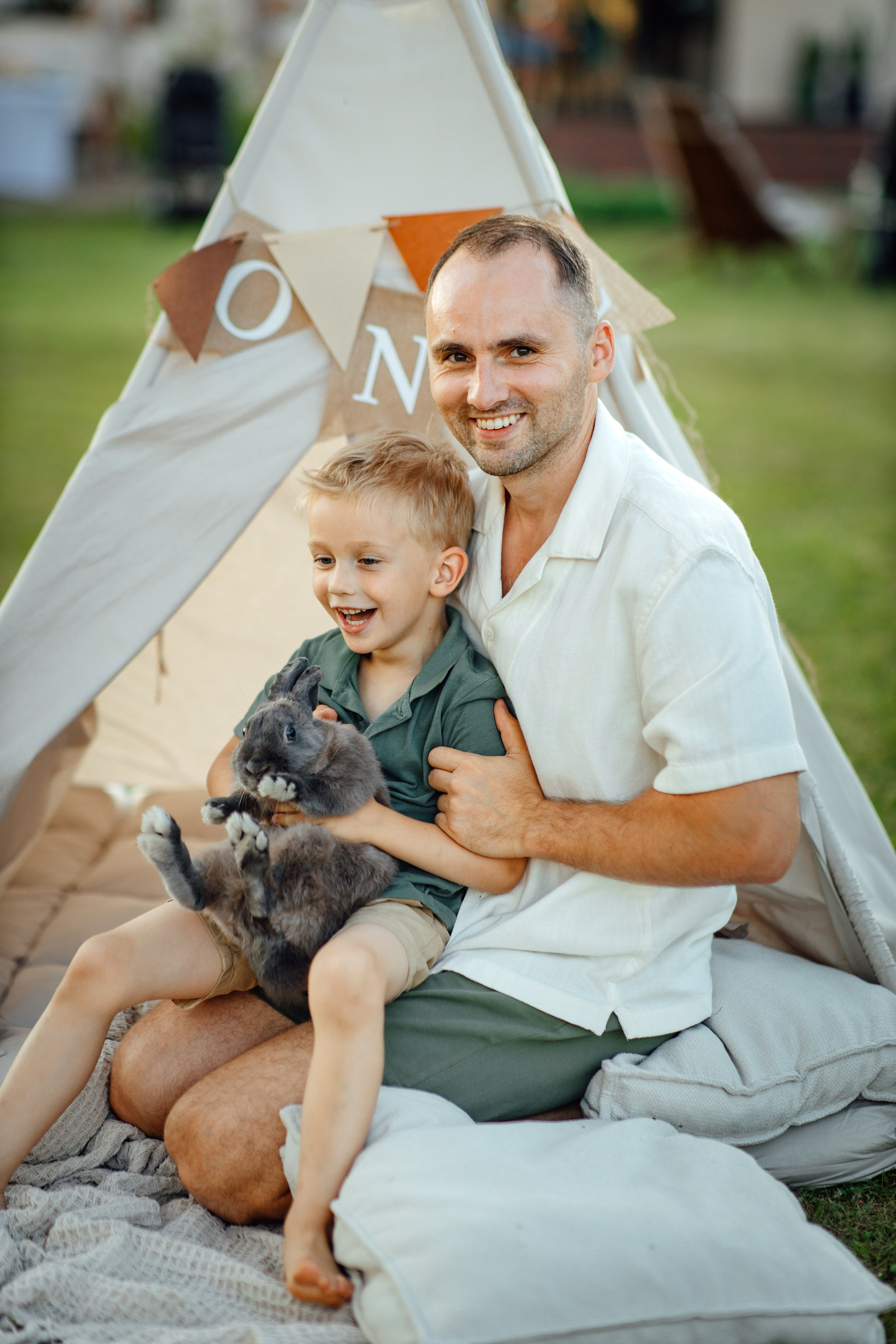 Максику 1 годик, отмечаем дома