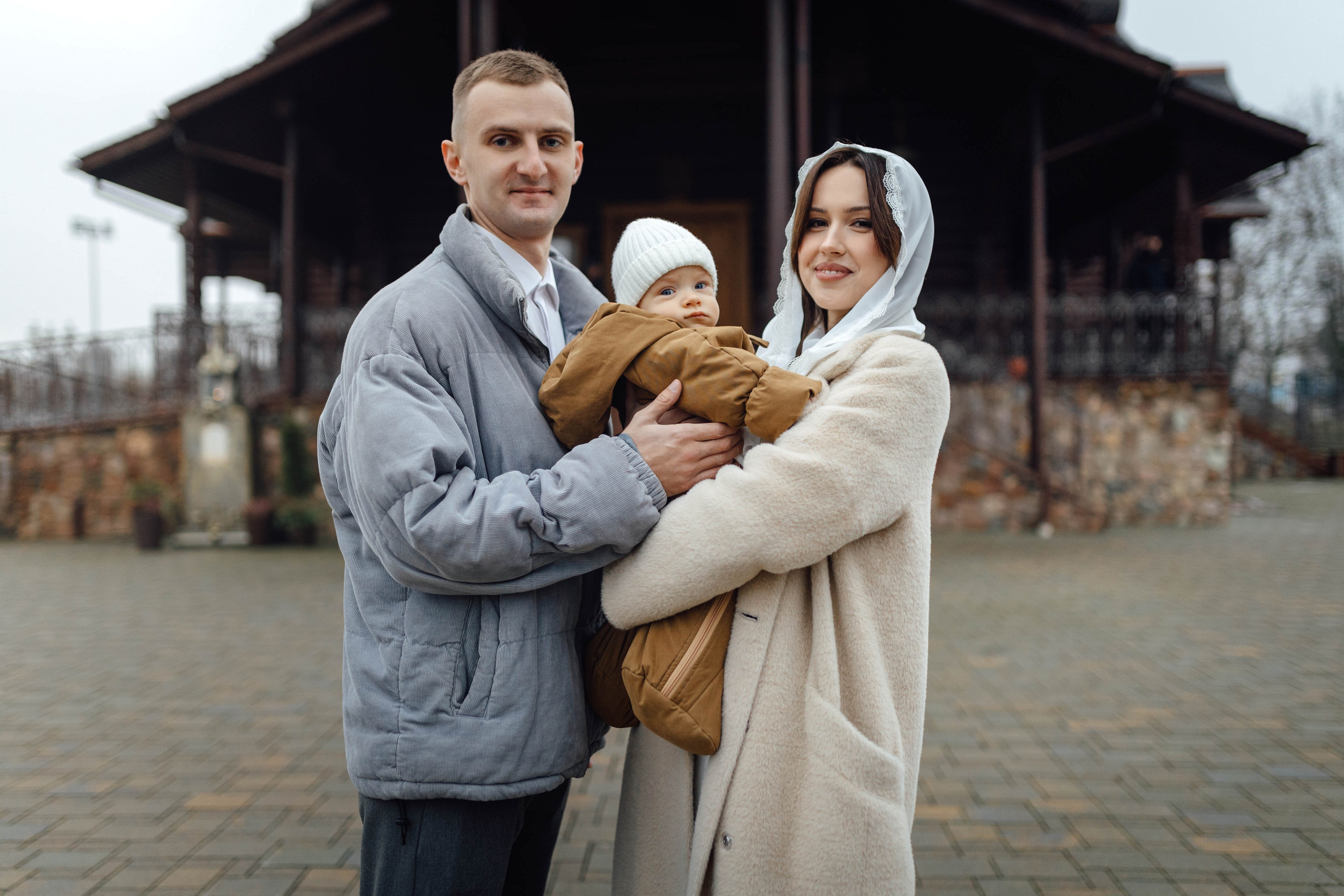 Крещение Демида, храм Святой Троицы, декабрь 2025