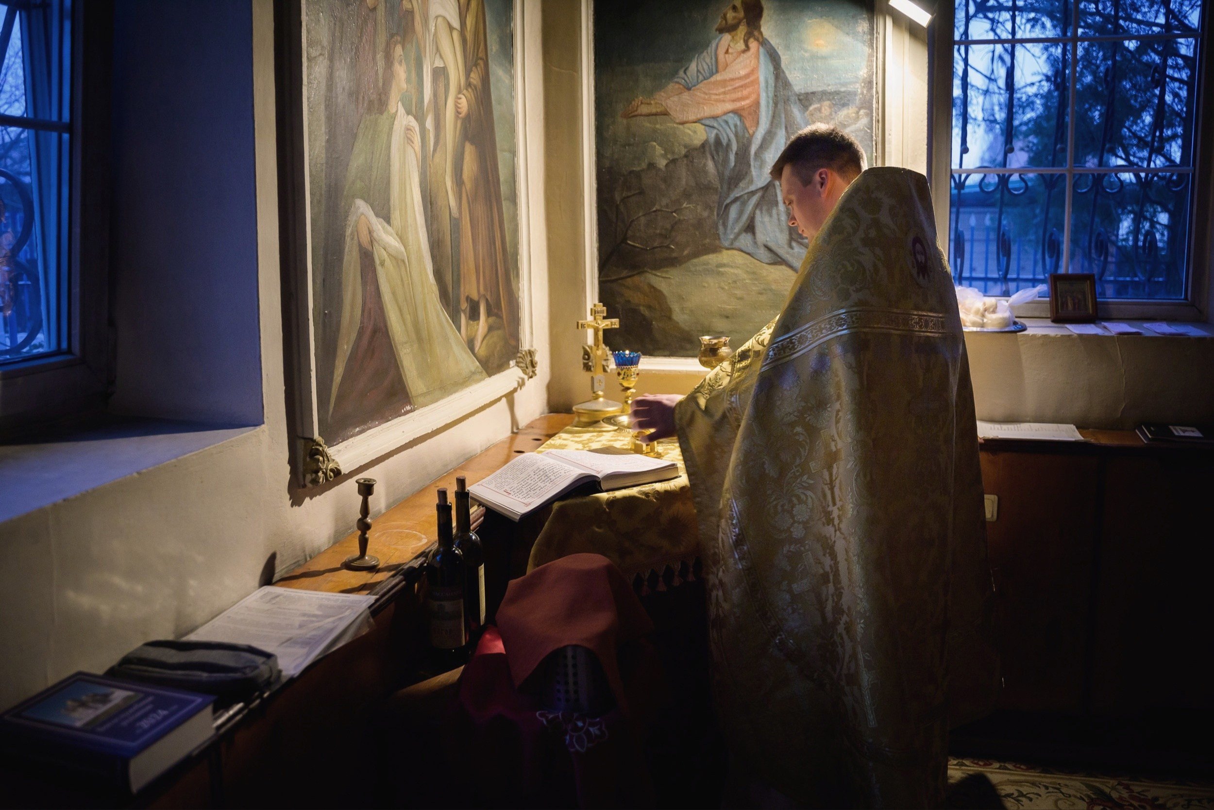 ГЛАВНАЯ / ПОРТФОЛИО. Антон и Татьяна Денисенко — В храме