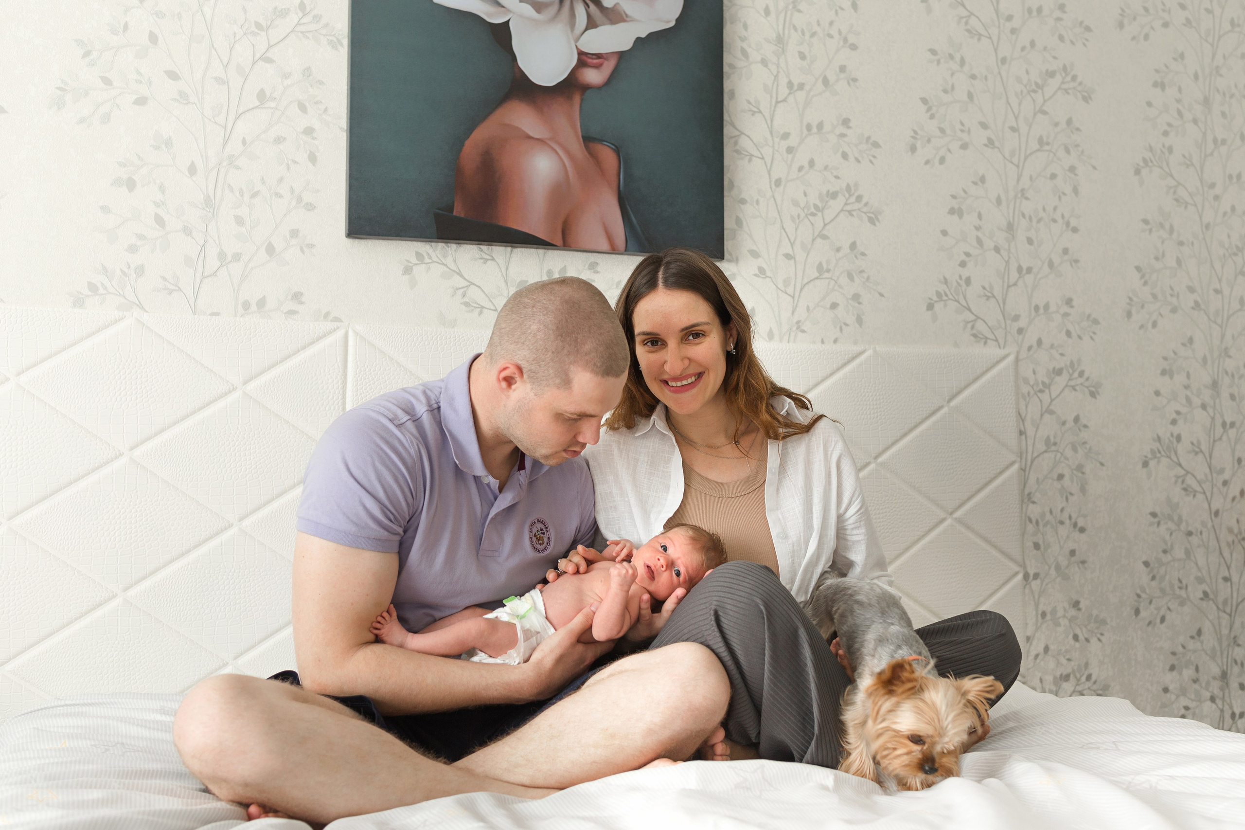 Лайф стайл с младенцем. Фотограф Новорожденных и беременности г. Тюмень