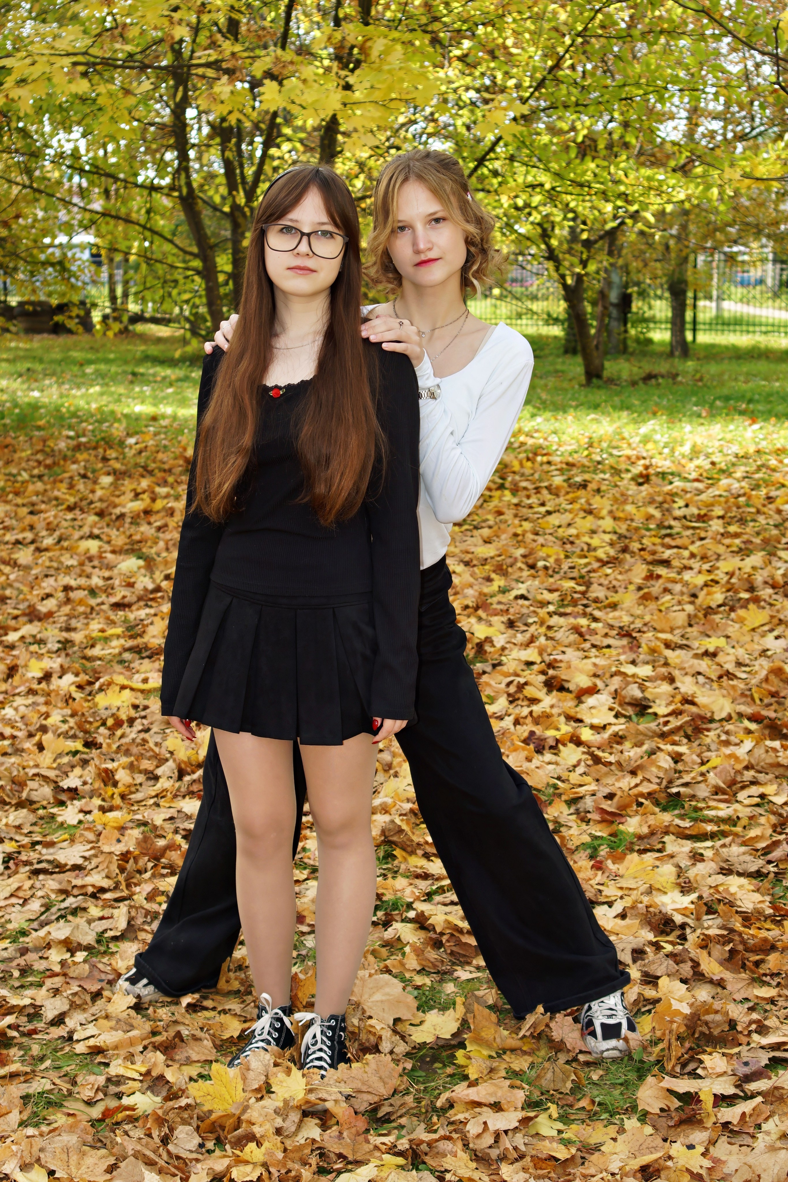 Осенняя фотосессия в школе г. Йошкар-Ола