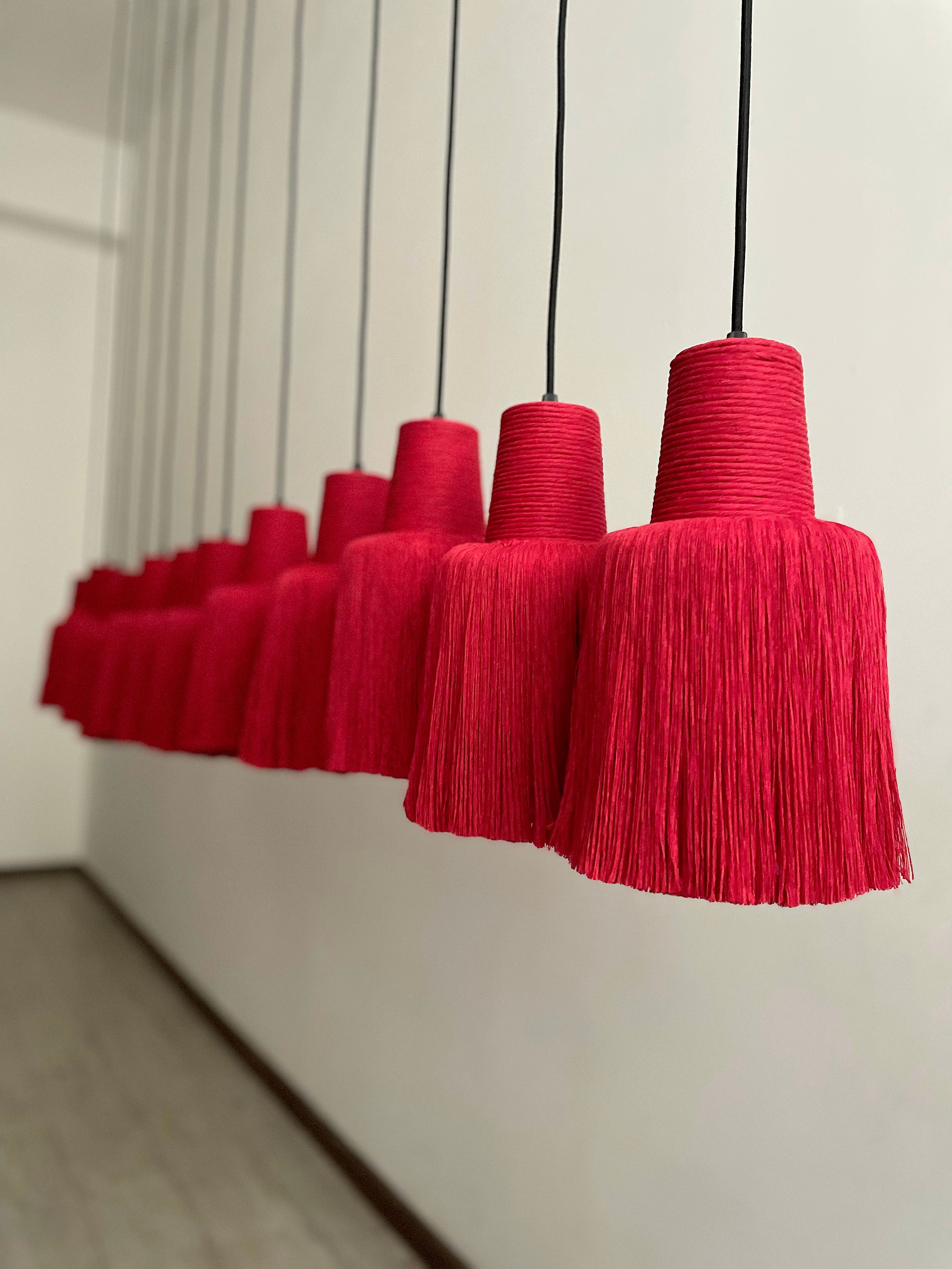 Подвесные абажуры. Светильники ручной работы на заказ