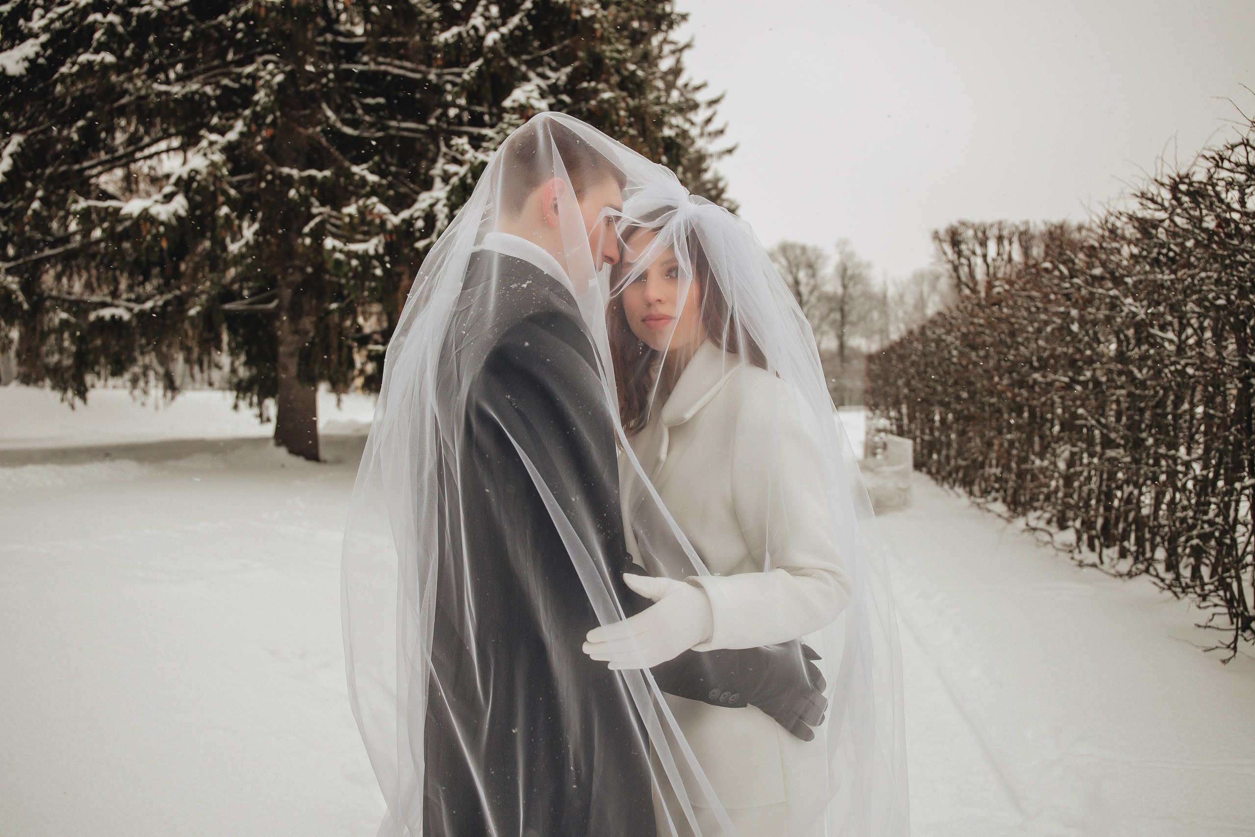 Андрей & Соня. Царское Село, зима. Свадебный и семейный фотограф Пушкин Царское Село СПБ Питер Санкт-Петербург и Рязань Ольга Козлова