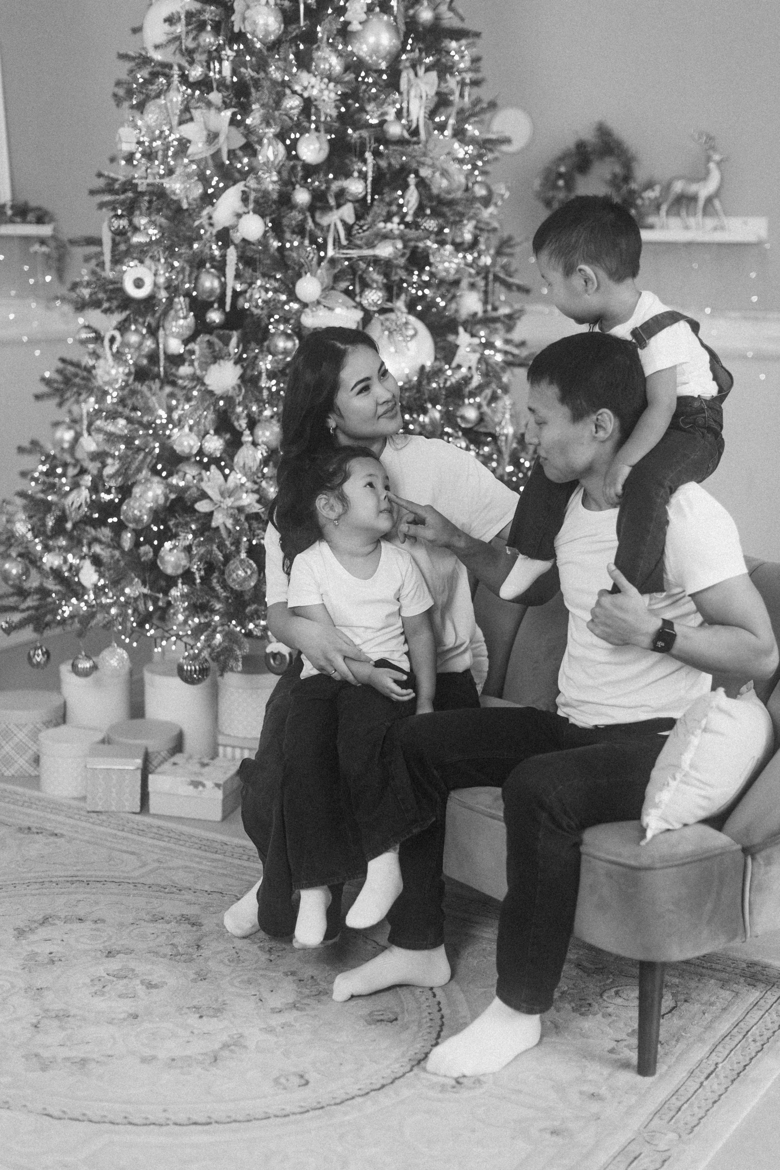 Новогодняя история одной семьи. Photograph Svetlana Volkova