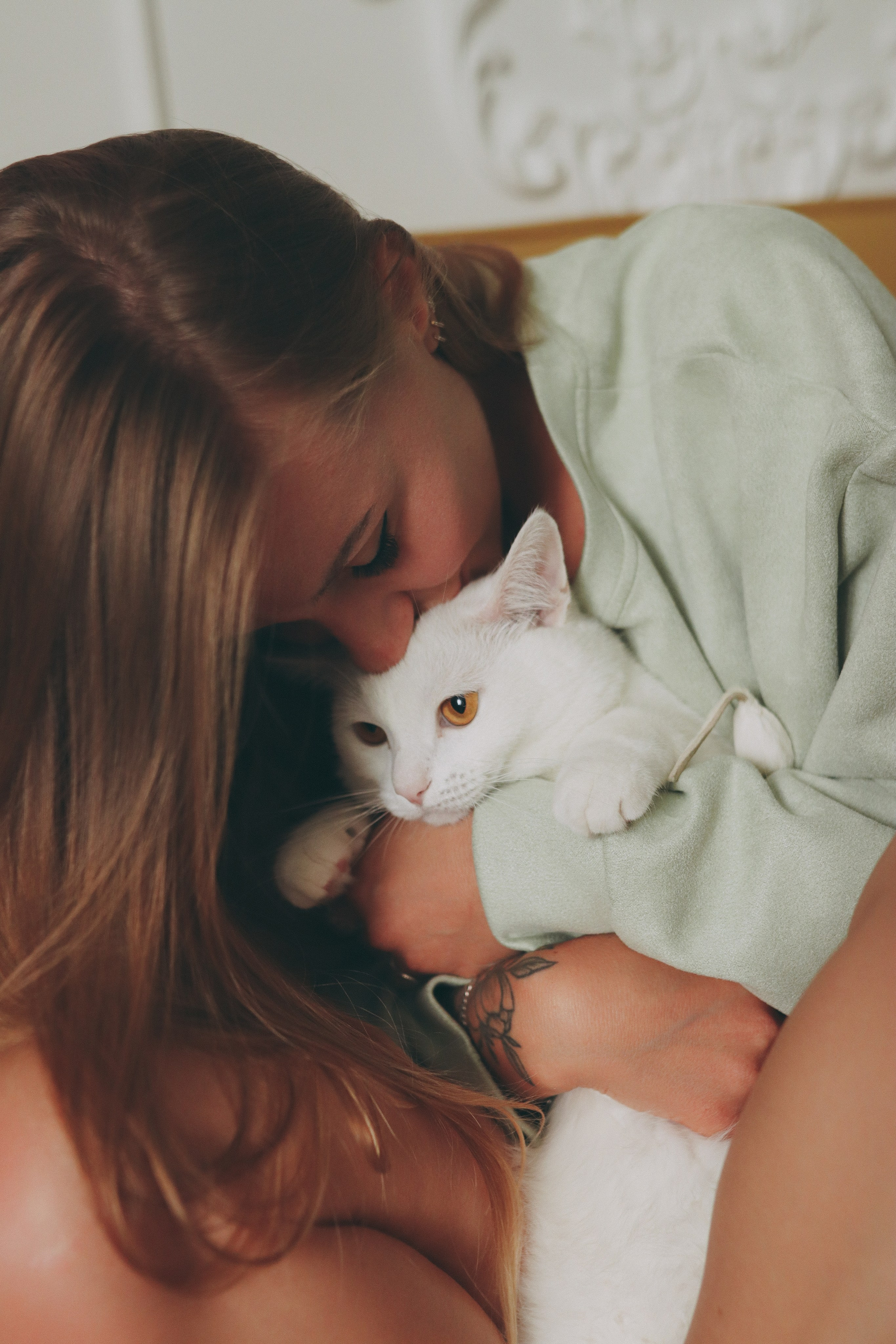 Фотосъёмка Ани и Оливки дома. Фотограф Самара Лена Мандарин