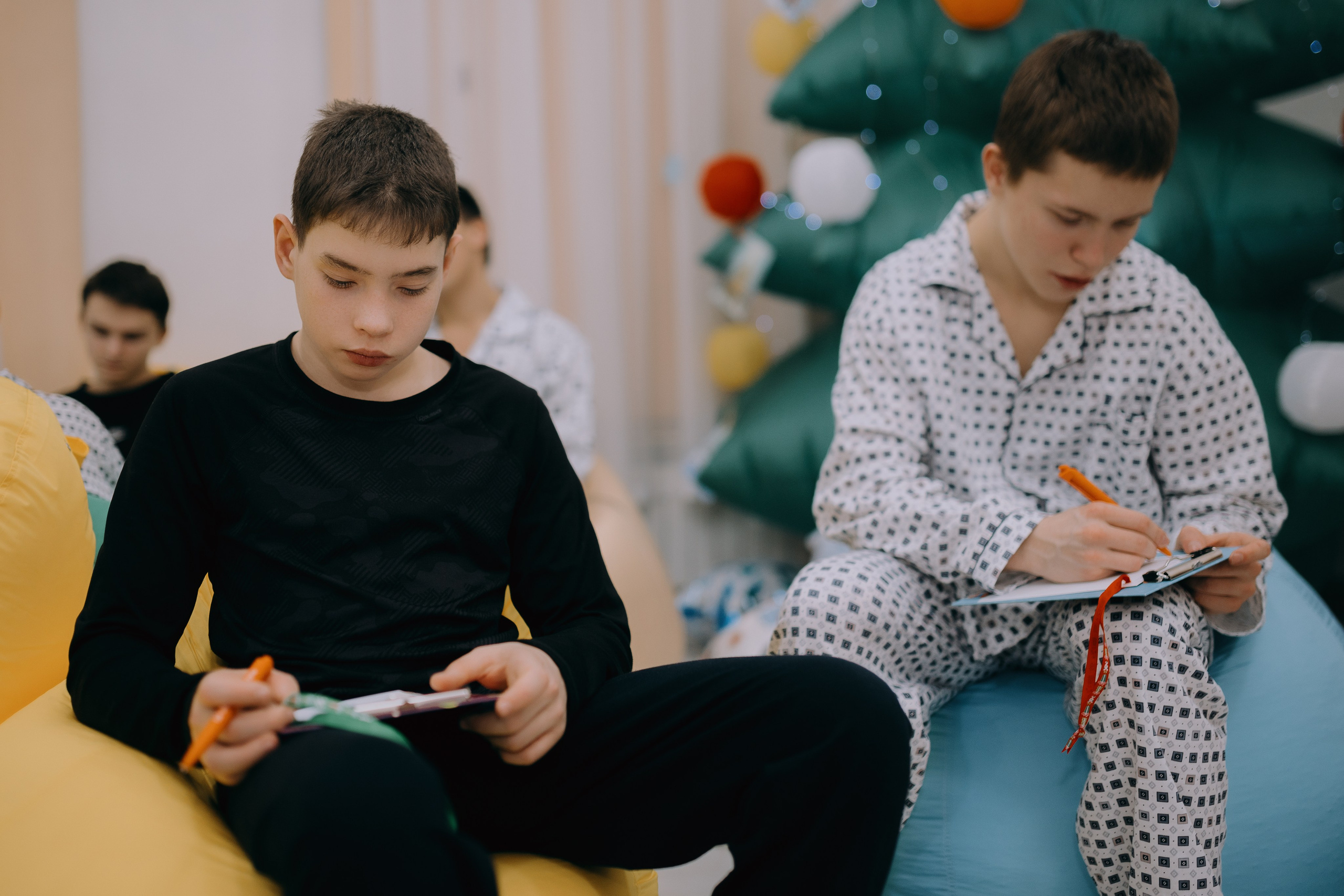 Пижамная вечеринка в школе-интернате № 5 // 27.12.2024. Денис Прохоров Фотограф в г. Магнитогорск