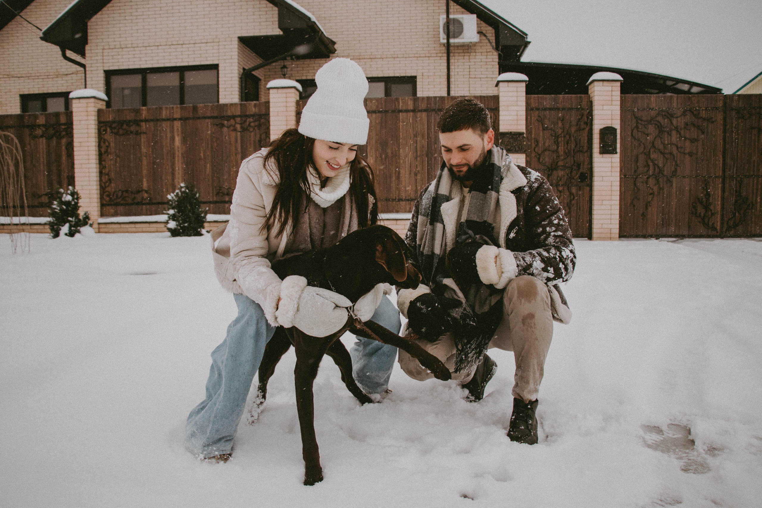 Снежная прогулка | Тимур & Светлана. Семейный и свадебный фотограф в Краснодар|Сочи|Москва| Исаева Валерия