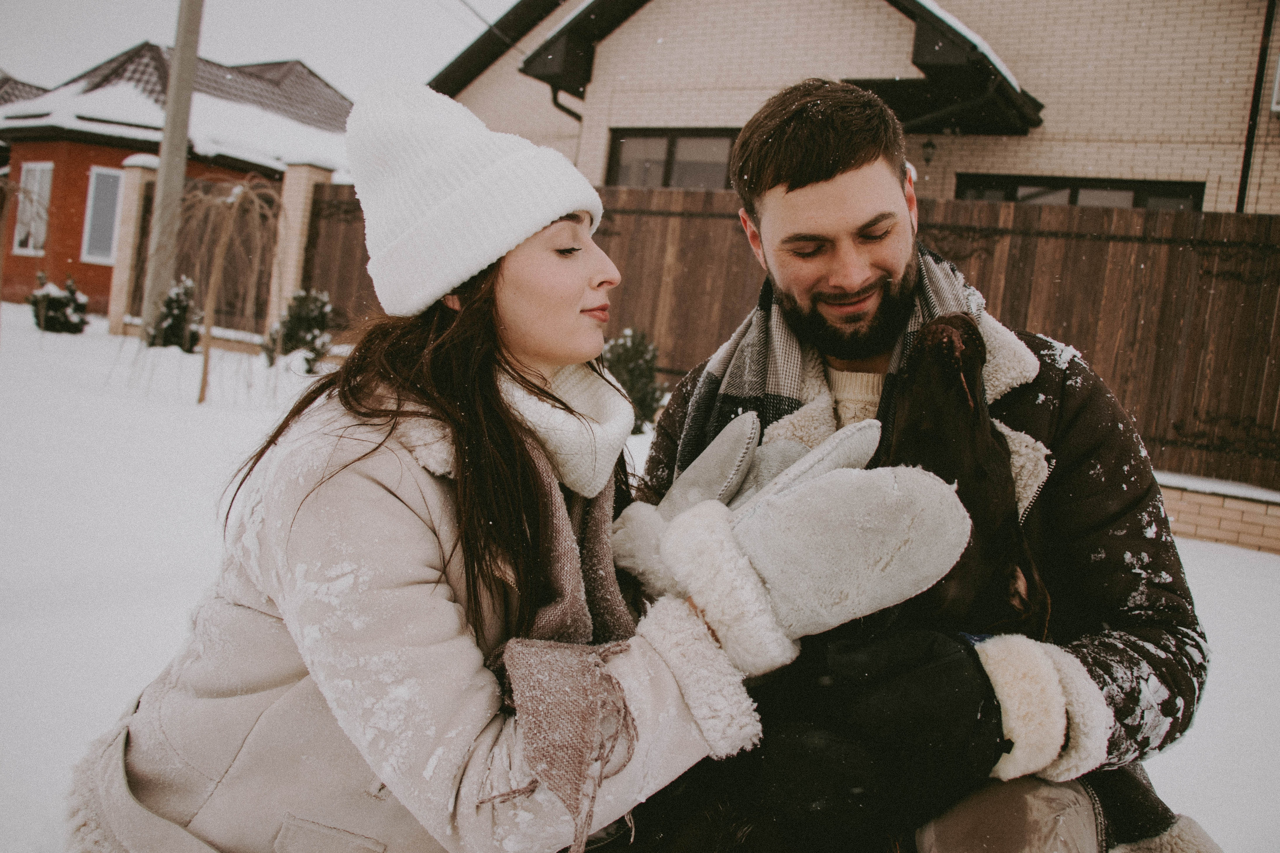 Снежная прогулка | Тимур & Светлана. Семейный и свадебный фотограф в Краснодар|Сочи|Москва| Исаева Валерия