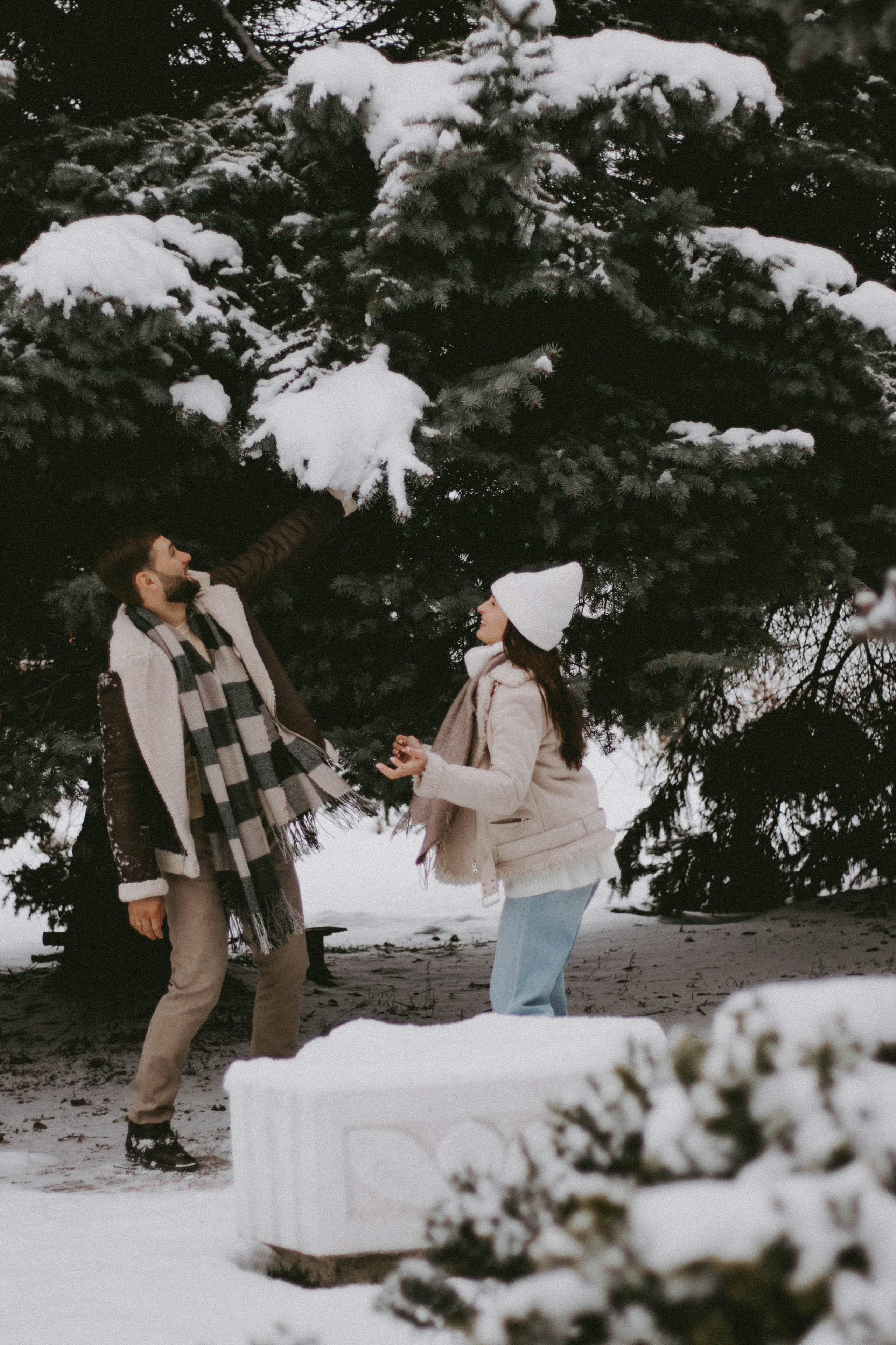 Снежная прогулка | Тимур & Светлана. Семейный и свадебный фотограф в Краснодар|Сочи|Москва| Исаева Валерия