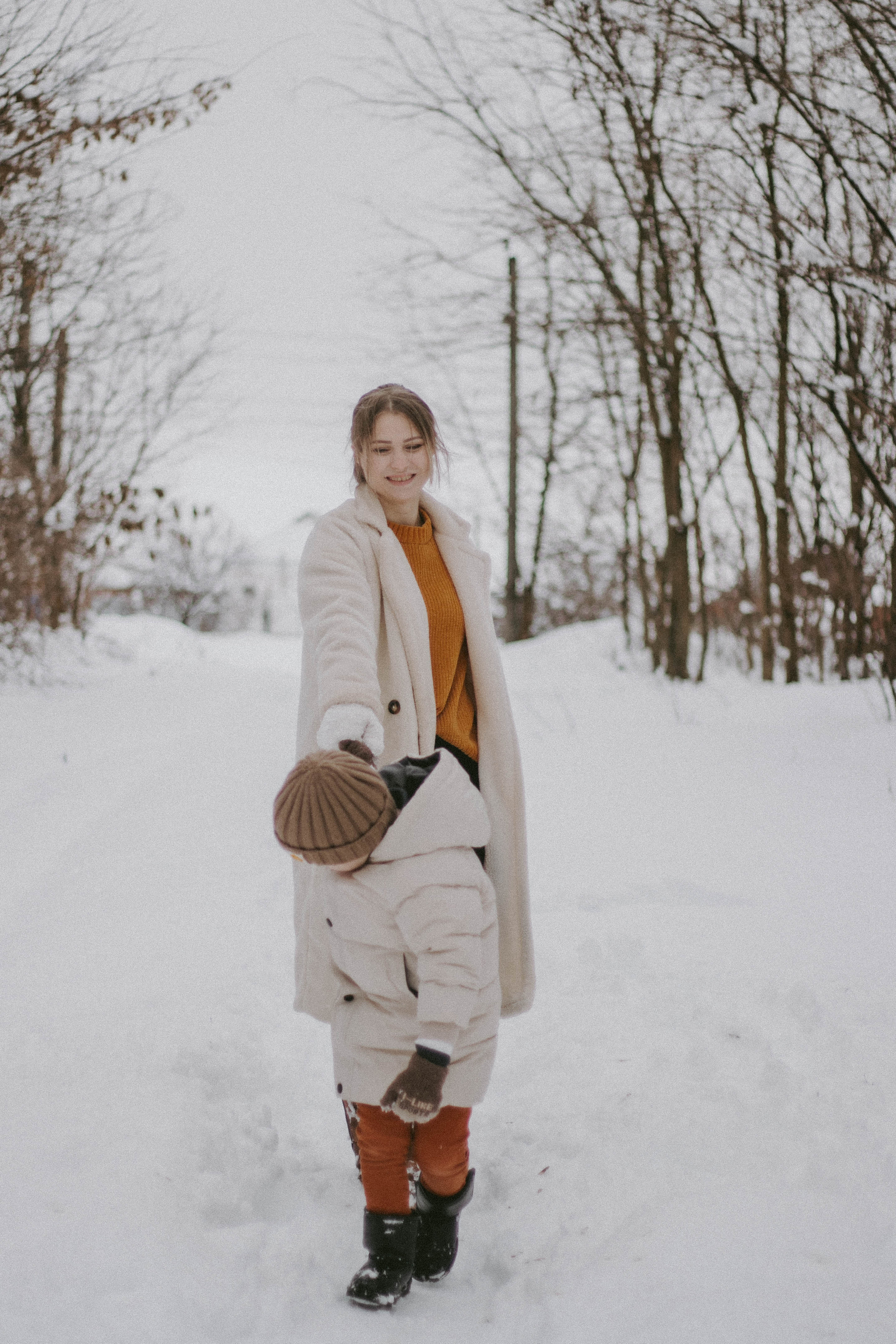 Снежная прогулка | Миша и Мама. Семейный и свадебный фотограф в Краснодар|Сочи|Москва| Исаева Валерия