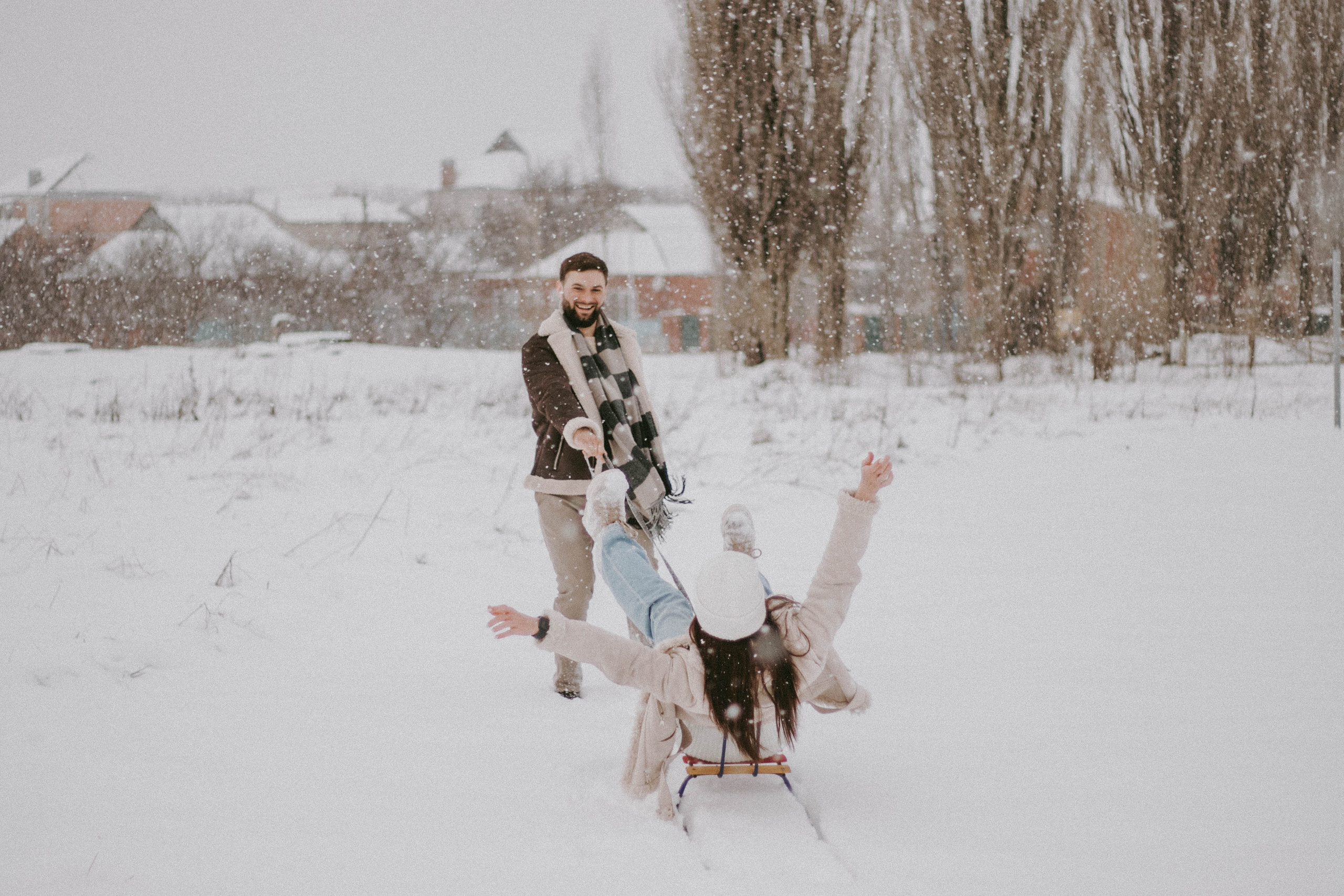 Снежная прогулка | Тимур & Светлана. Семейный и свадебный фотограф в Краснодар|Сочи|Москва| Исаева Валерия