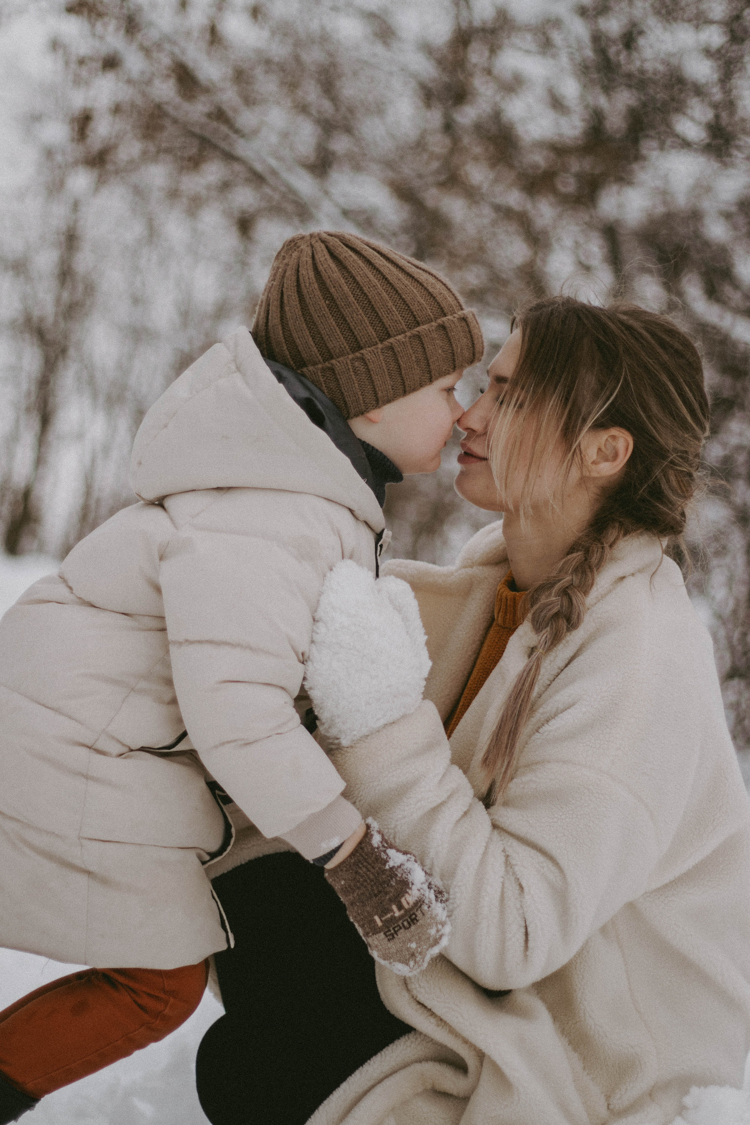 Снежная прогулка | Миша и Мама. Семейный и свадебный фотограф в Краснодар|Сочи|Москва| Исаева Валерия