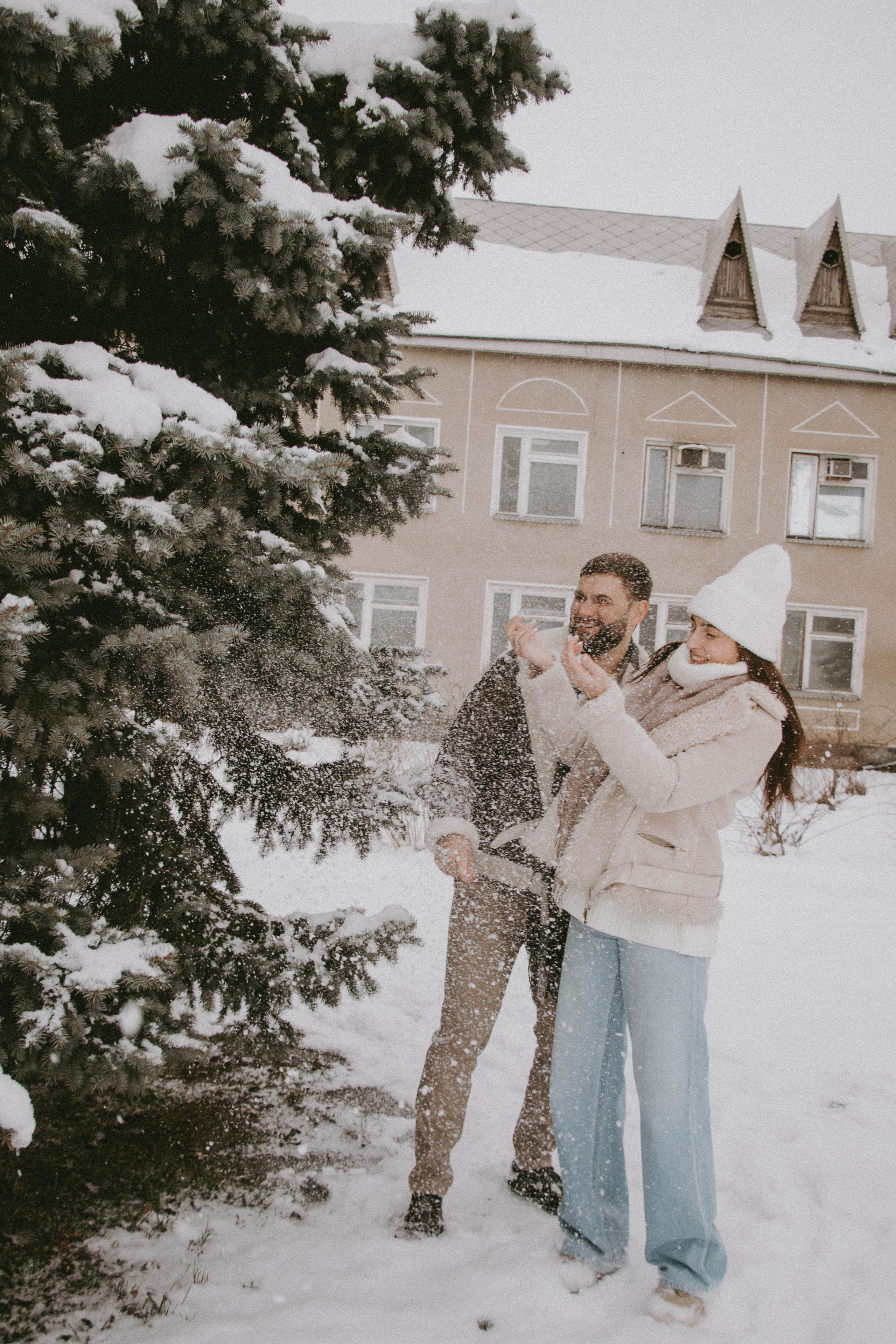 Снежная прогулка | Тимур & Светлана. Семейный и свадебный фотограф в Краснодар|Сочи|Москва| Исаева Валерия