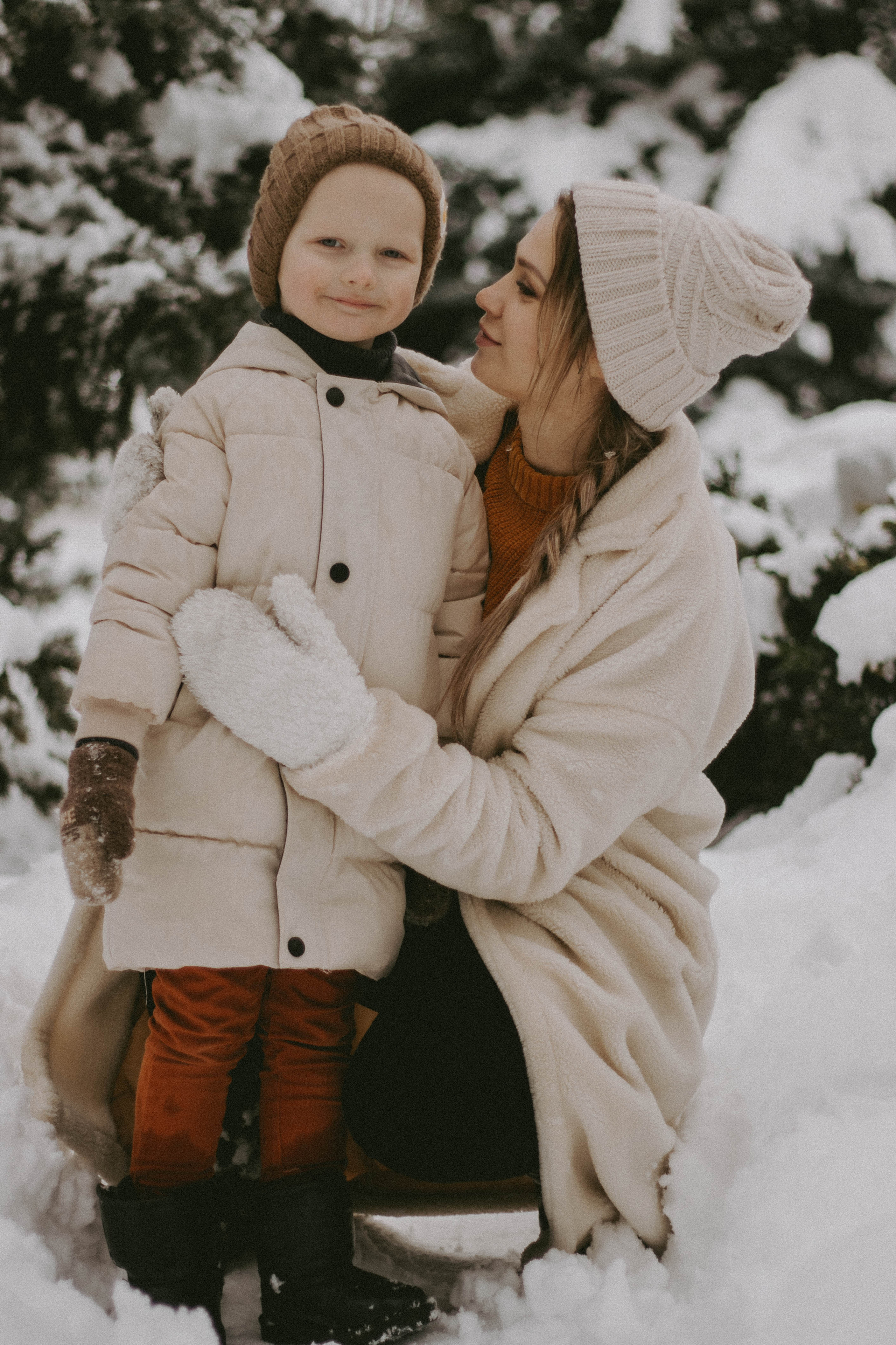 Снежная прогулка | Миша и Мама. Семейный и свадебный фотограф в Краснодар|Сочи|Москва| Исаева Валерия
