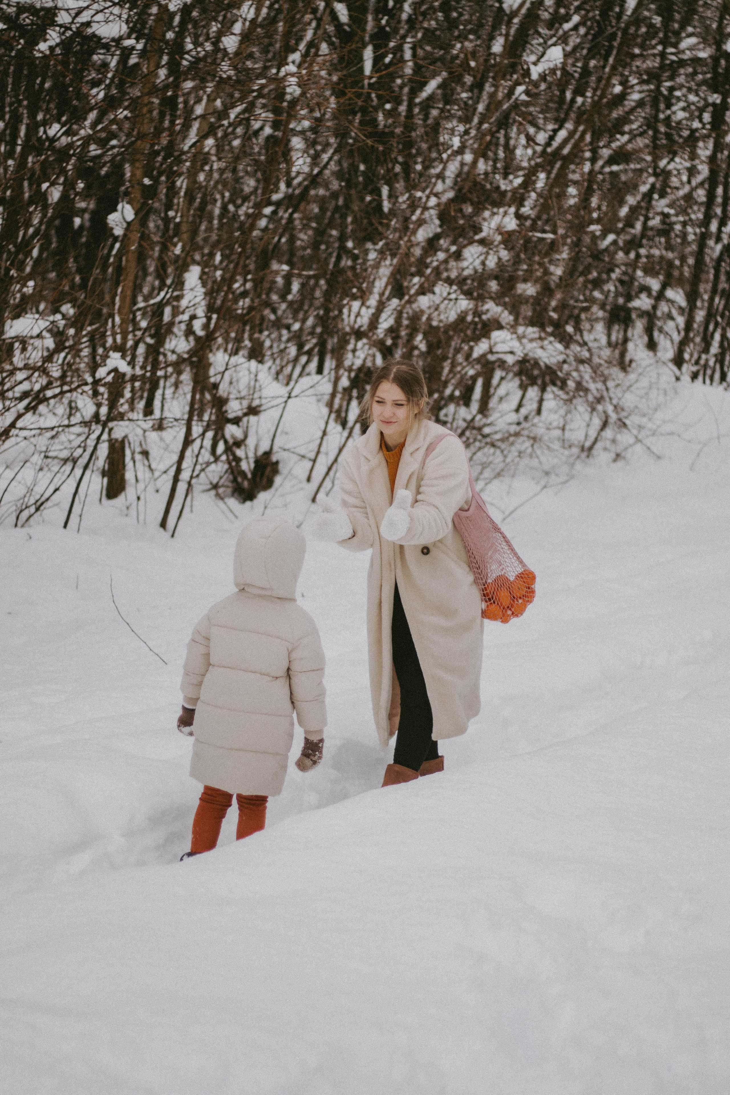 Снежная прогулка | Миша и Мама. Семейный и свадебный фотограф в Краснодар|Сочи|Москва| Исаева Валерия