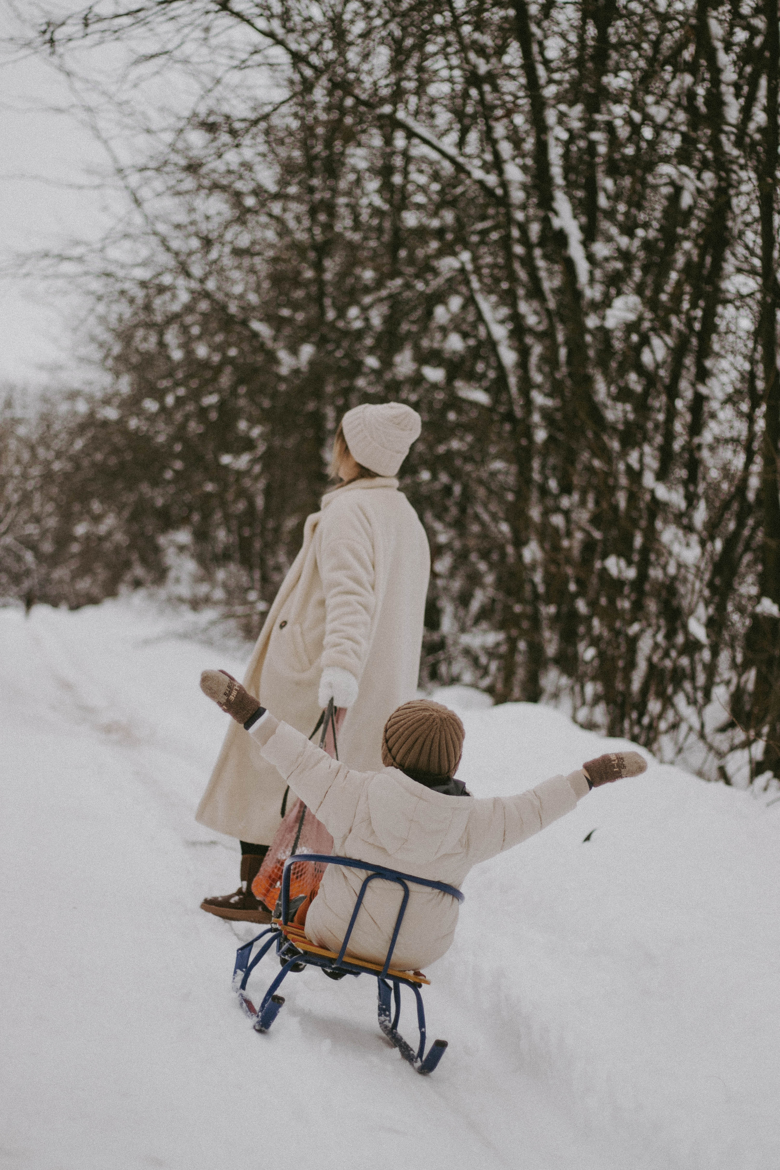 Снежная прогулка | Миша и Мама. Семейный и свадебный фотограф в Краснодар|Сочи|Москва| Исаева Валерия