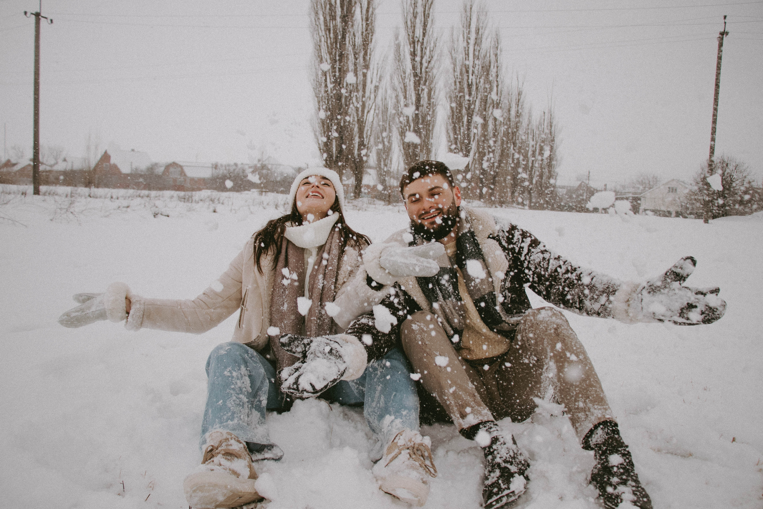 Снежная прогулка | Тимур & Светлана. Семейный и свадебный фотограф в Краснодар|Сочи|Москва| Исаева Валерия