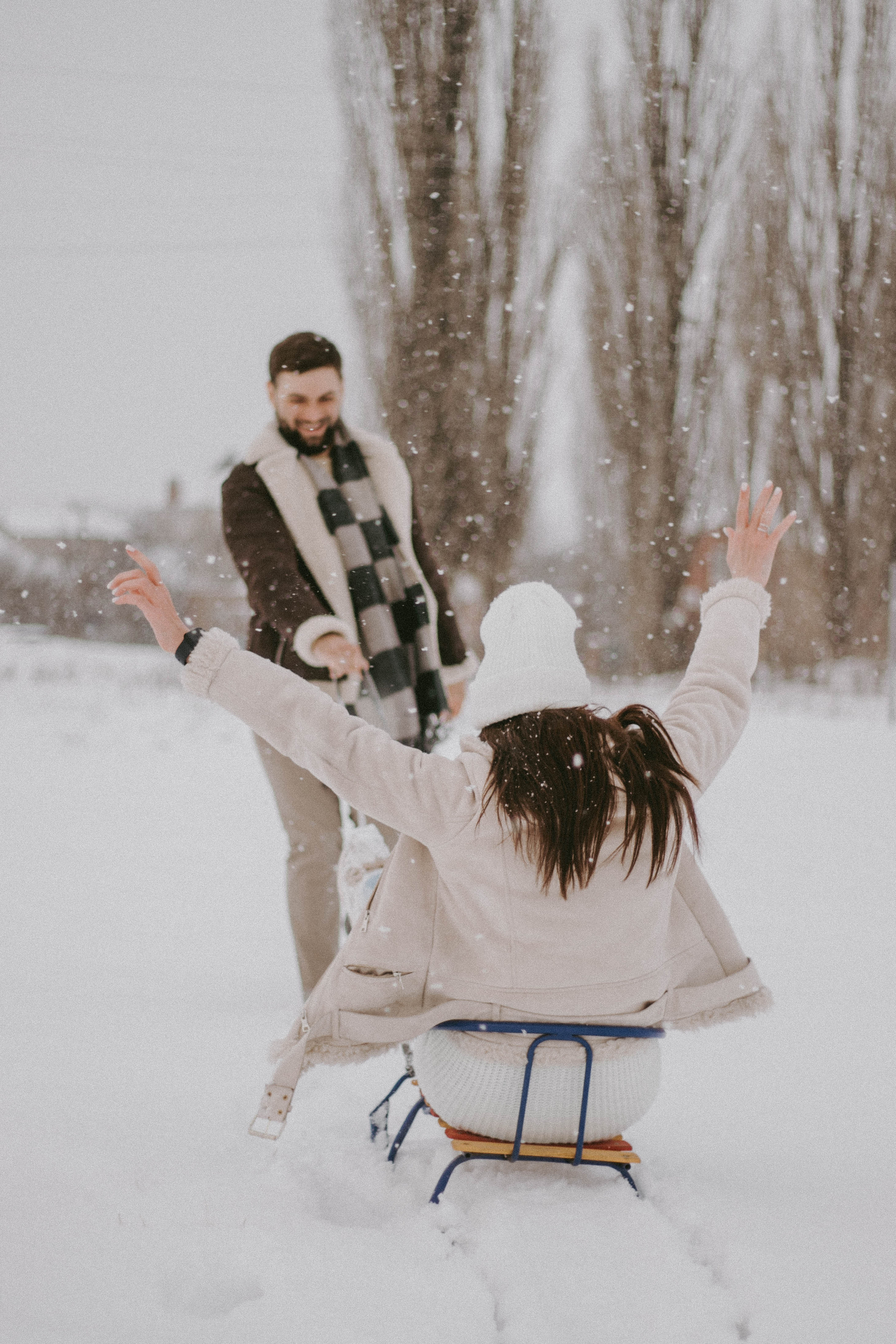 Снежная прогулка | Тимур & Светлана. Семейный и свадебный фотограф в Краснодар|Сочи|Москва| Исаева Валерия