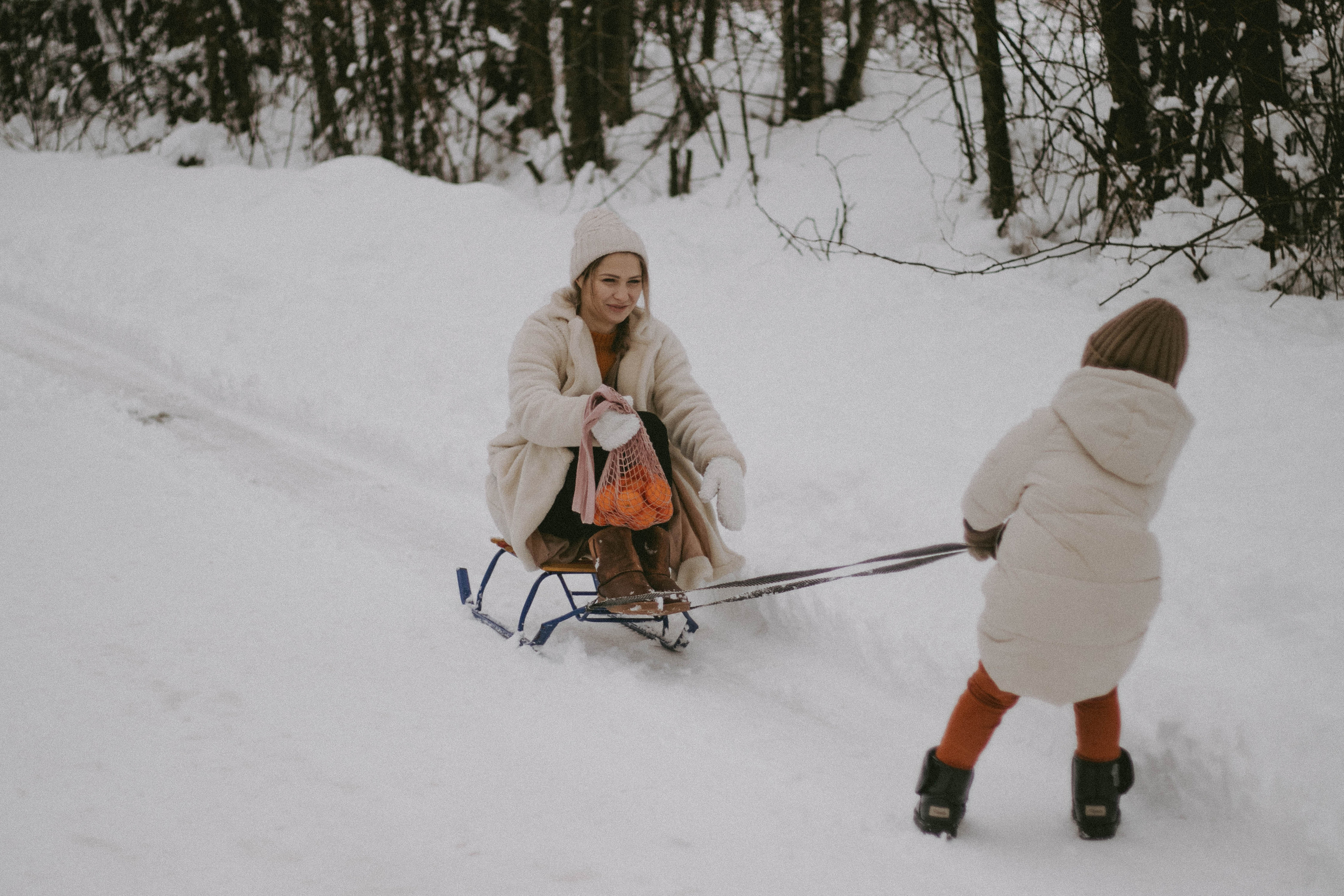 Снежная прогулка | Миша и Мама. Семейный и свадебный фотограф в Краснодар|Сочи|Москва| Исаева Валерия