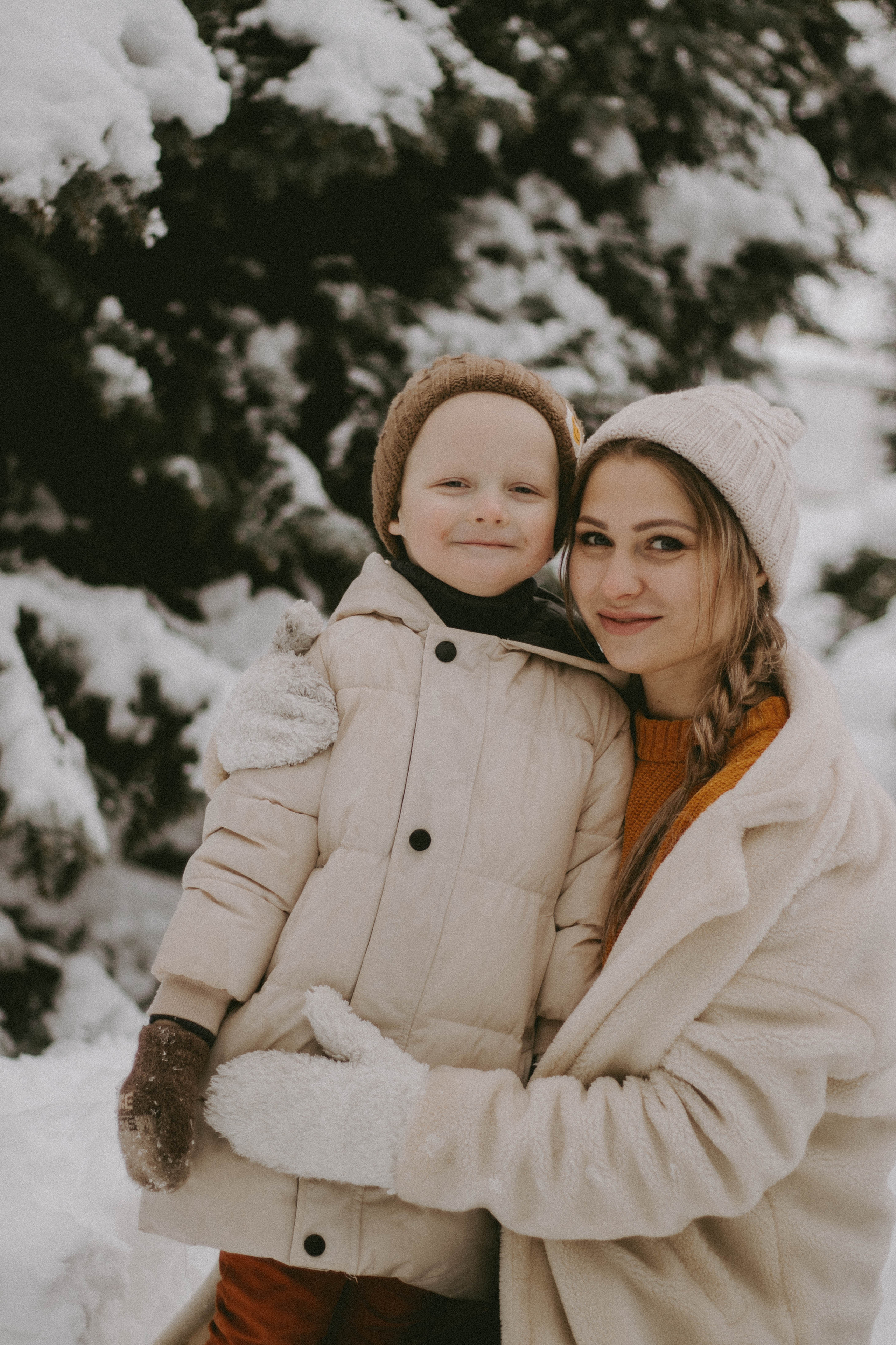 Снежная прогулка | Миша и Мама. Семейный и свадебный фотограф в Краснодар|Сочи|Москва| Исаева Валерия