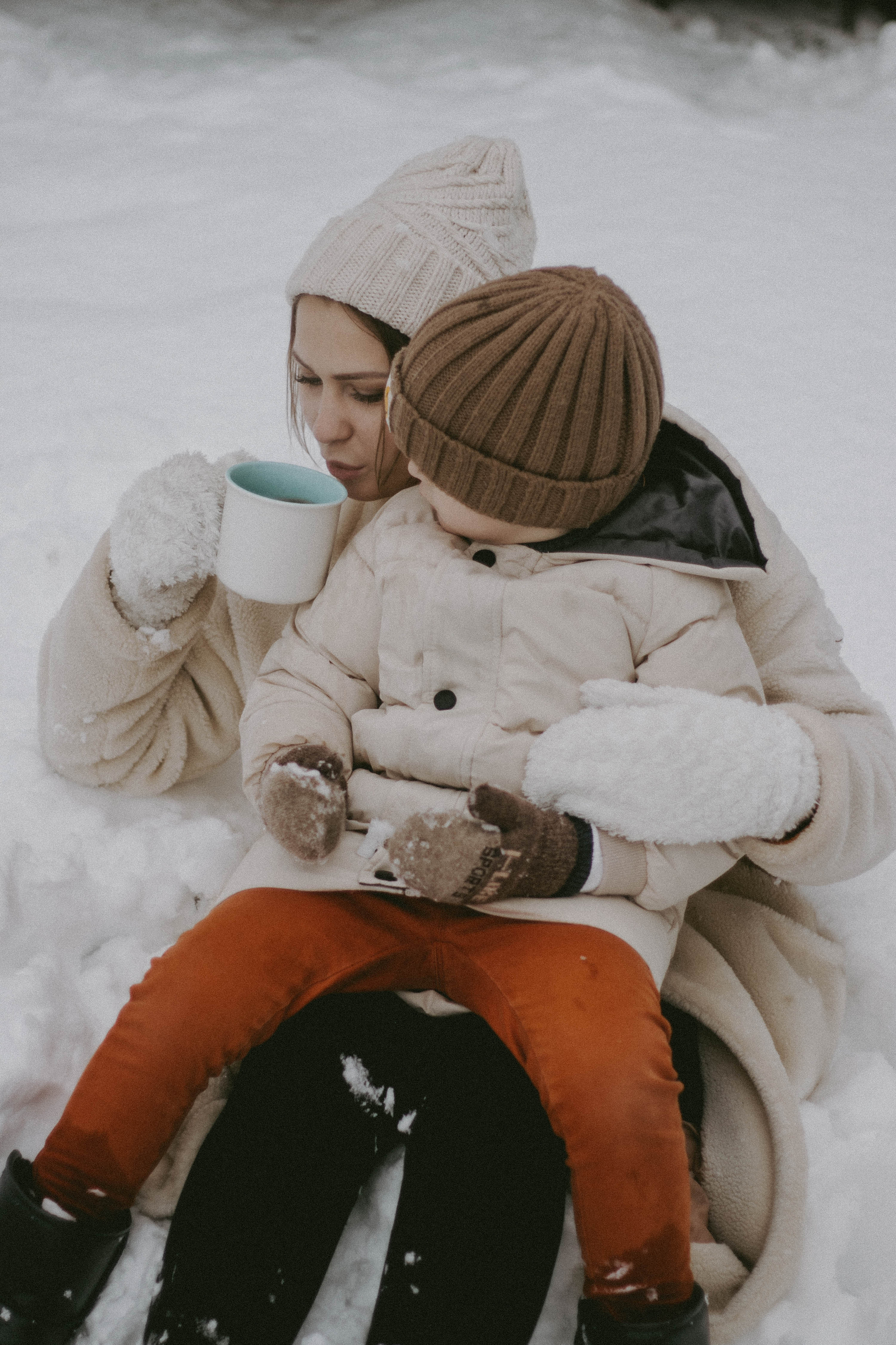 Снежная прогулка | Миша и Мама. Семейный и свадебный фотограф в Краснодар|Сочи|Москва| Исаева Валерия