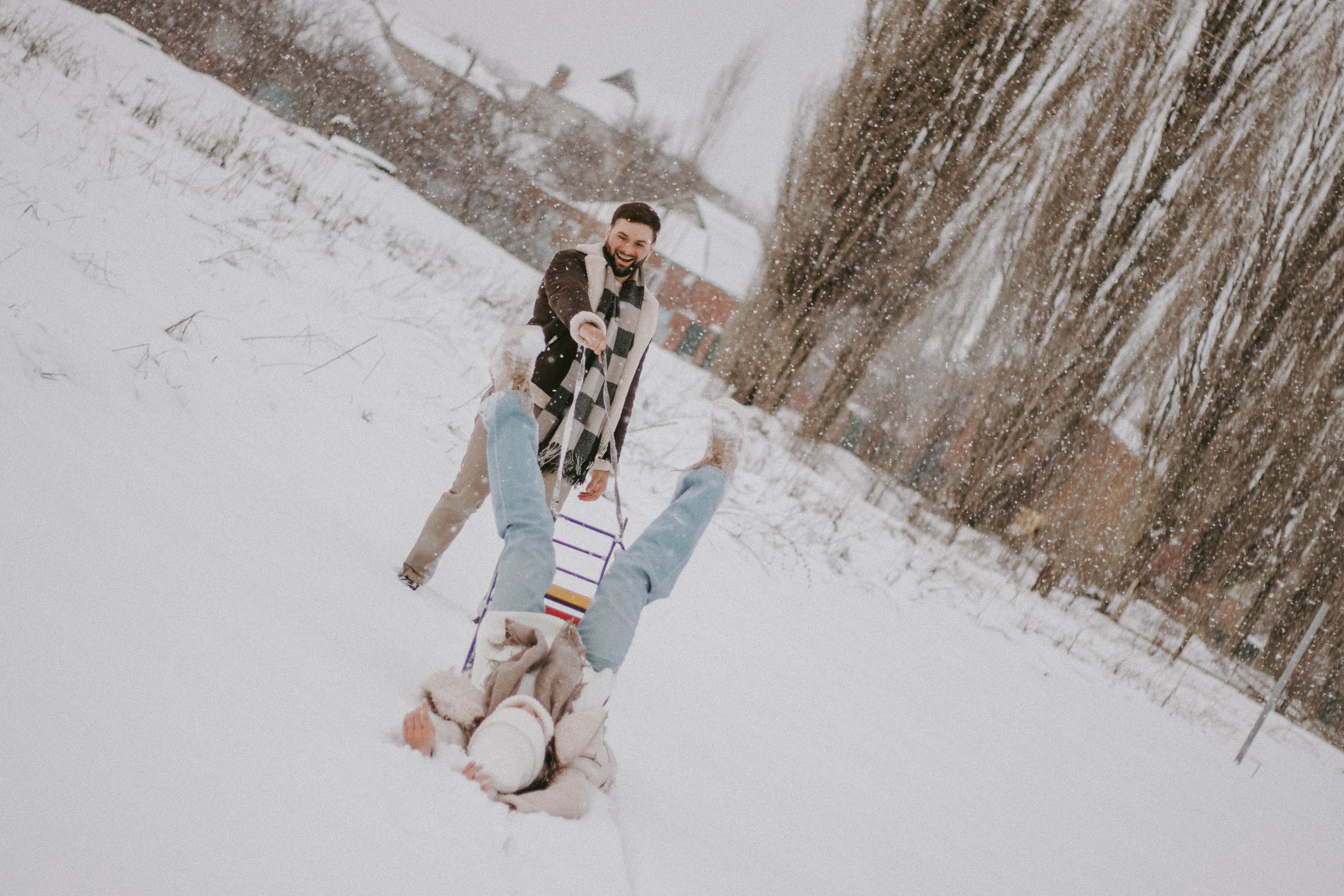 Снежная прогулка | Тимур & Светлана. Семейный и свадебный фотограф в Краснодар|Сочи|Москва| Исаева Валерия