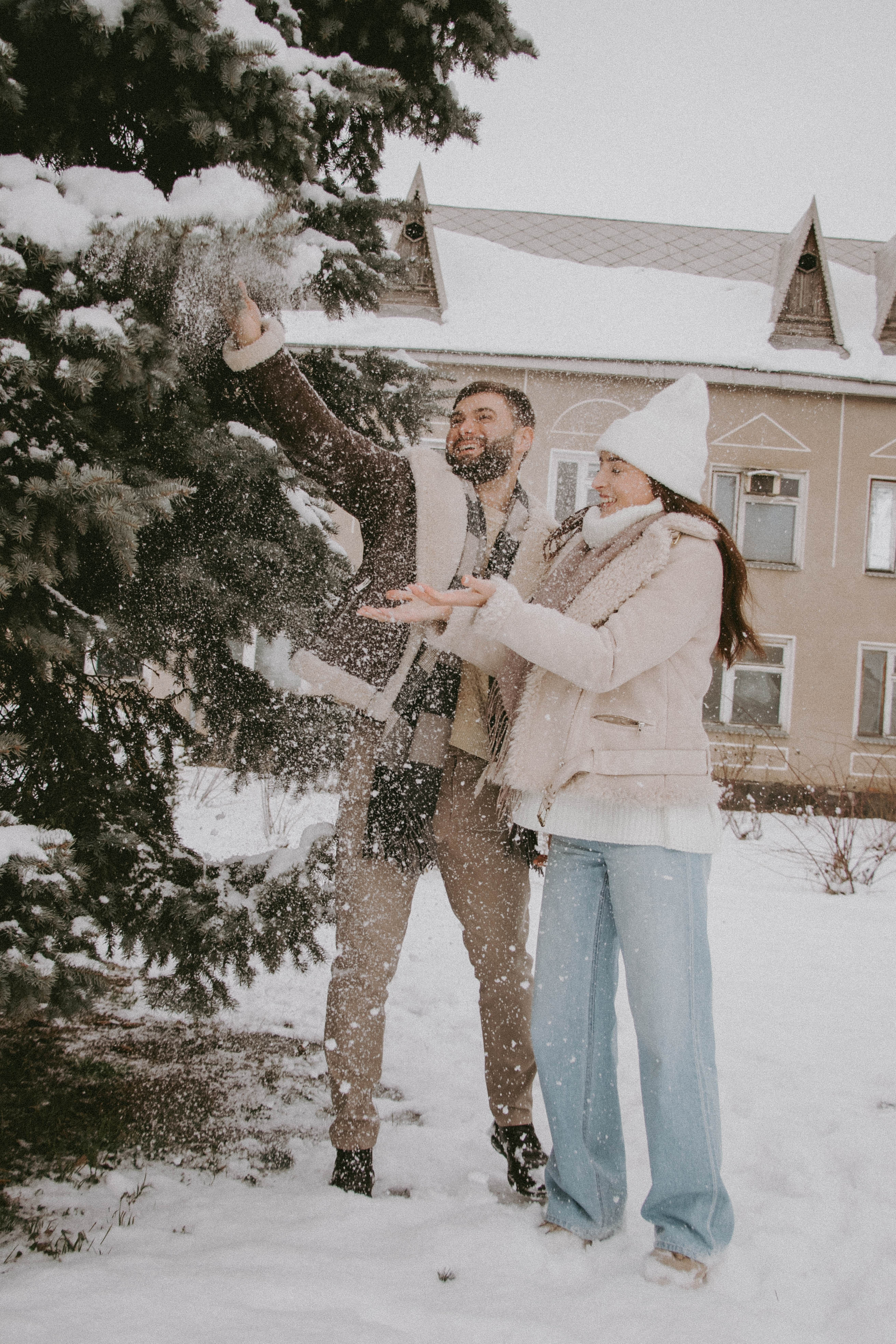 Снежная прогулка | Тимур & Светлана. Семейный и свадебный фотограф в Краснодар|Сочи|Москва| Исаева Валерия