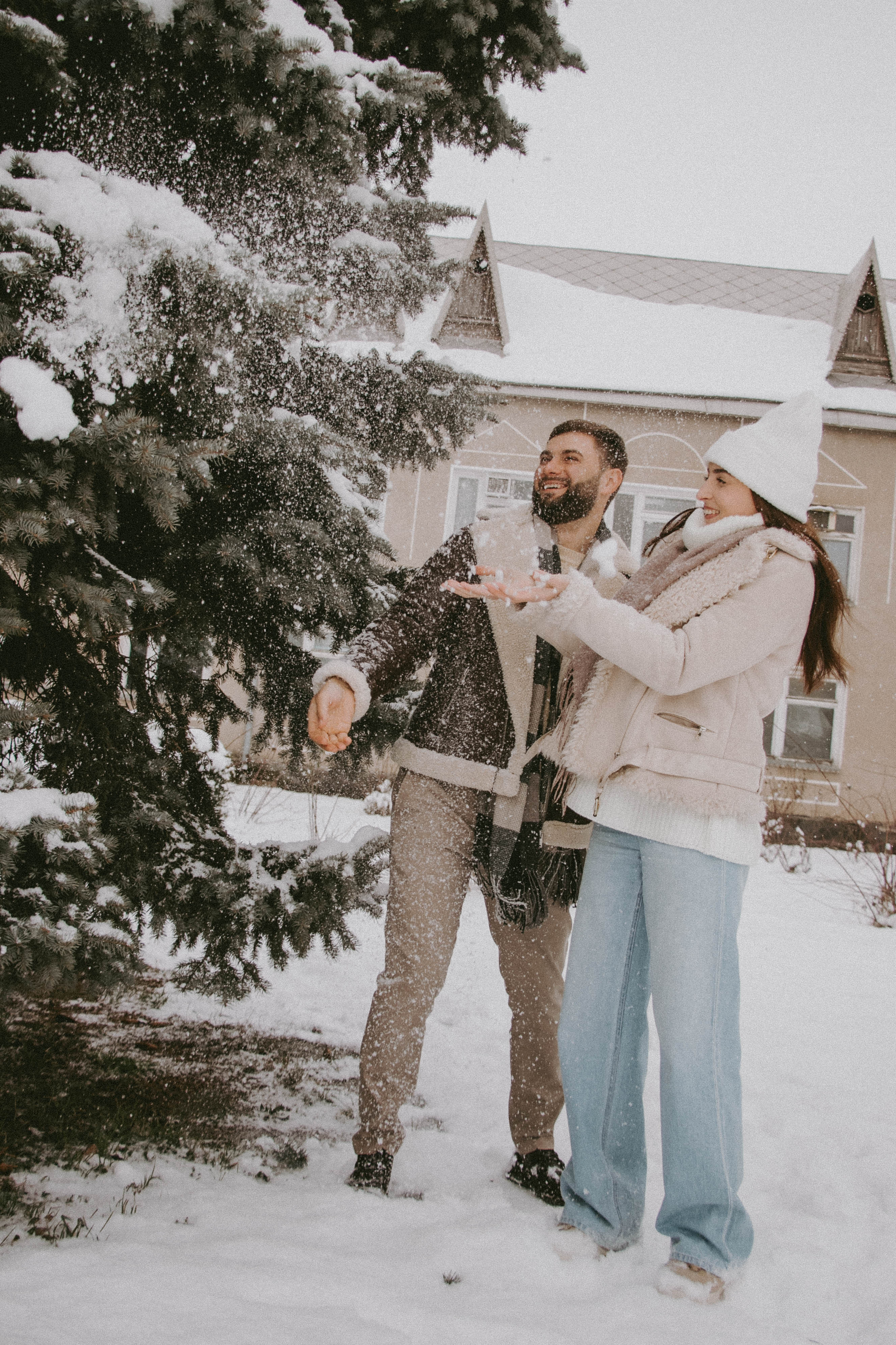 Снежная прогулка | Тимур & Светлана. Семейный и свадебный фотограф в Краснодар|Сочи|Москва| Исаева Валерия