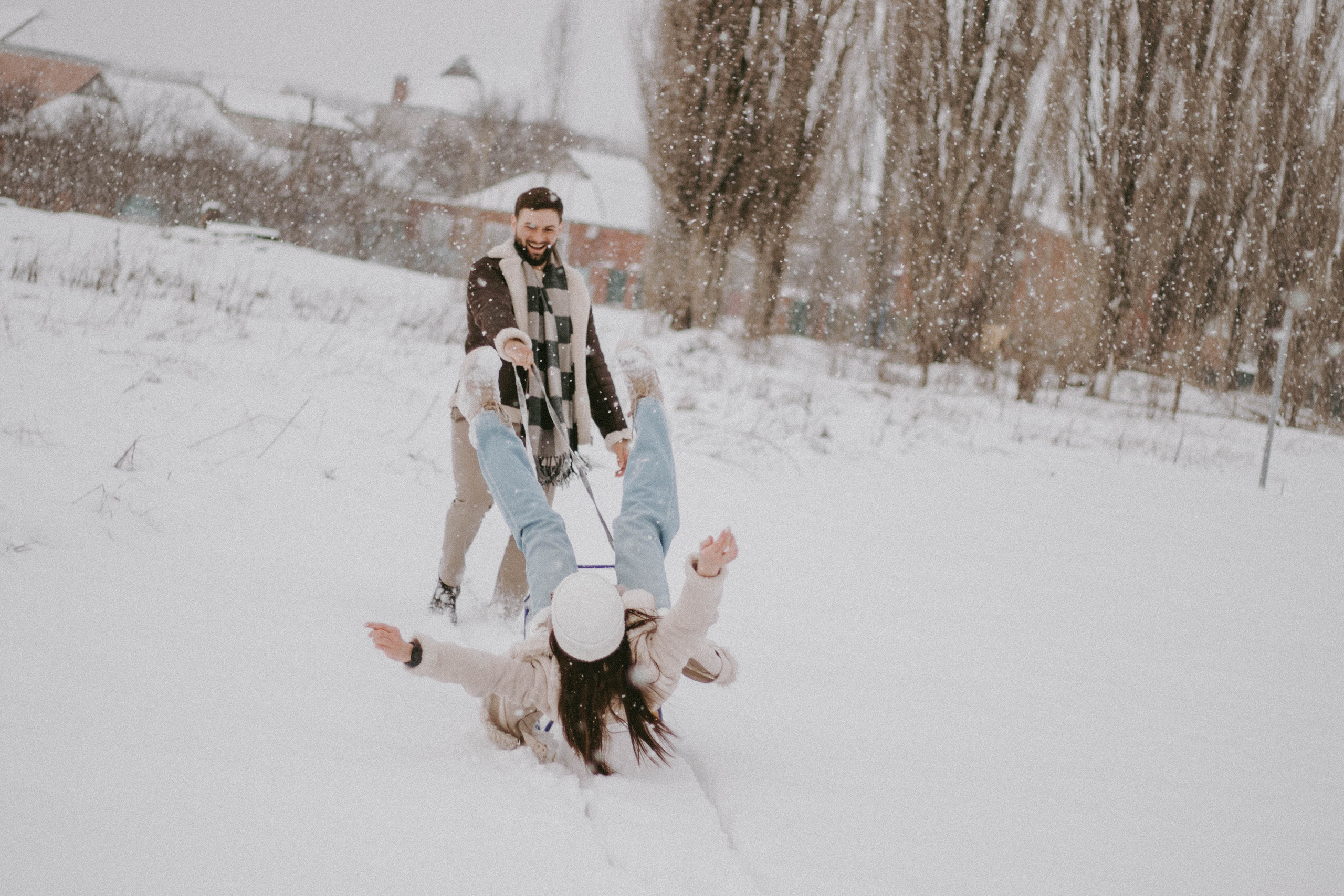 Снежная прогулка | Тимур & Светлана. Семейный и свадебный фотограф в Краснодар|Сочи|Москва| Исаева Валерия