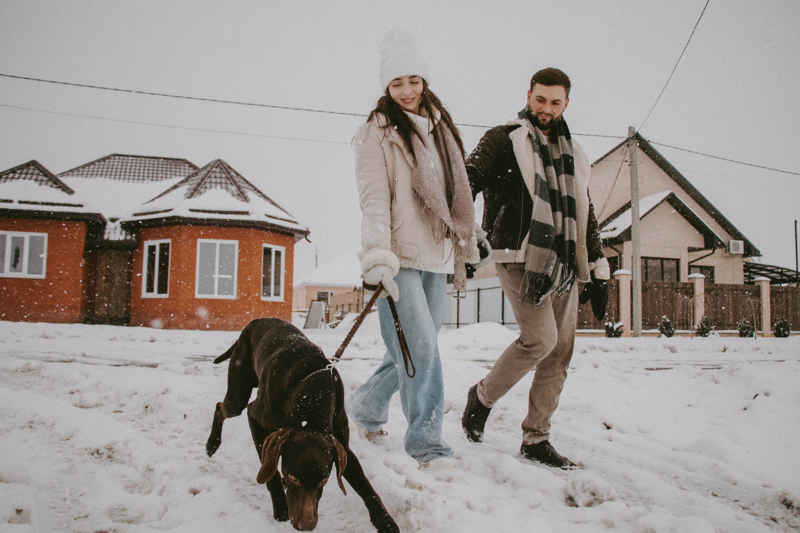 Снежная прогулка | Тимур & Светлана. Семейный и свадебный фотограф в Краснодар|Сочи|Москва| Исаева Валерия