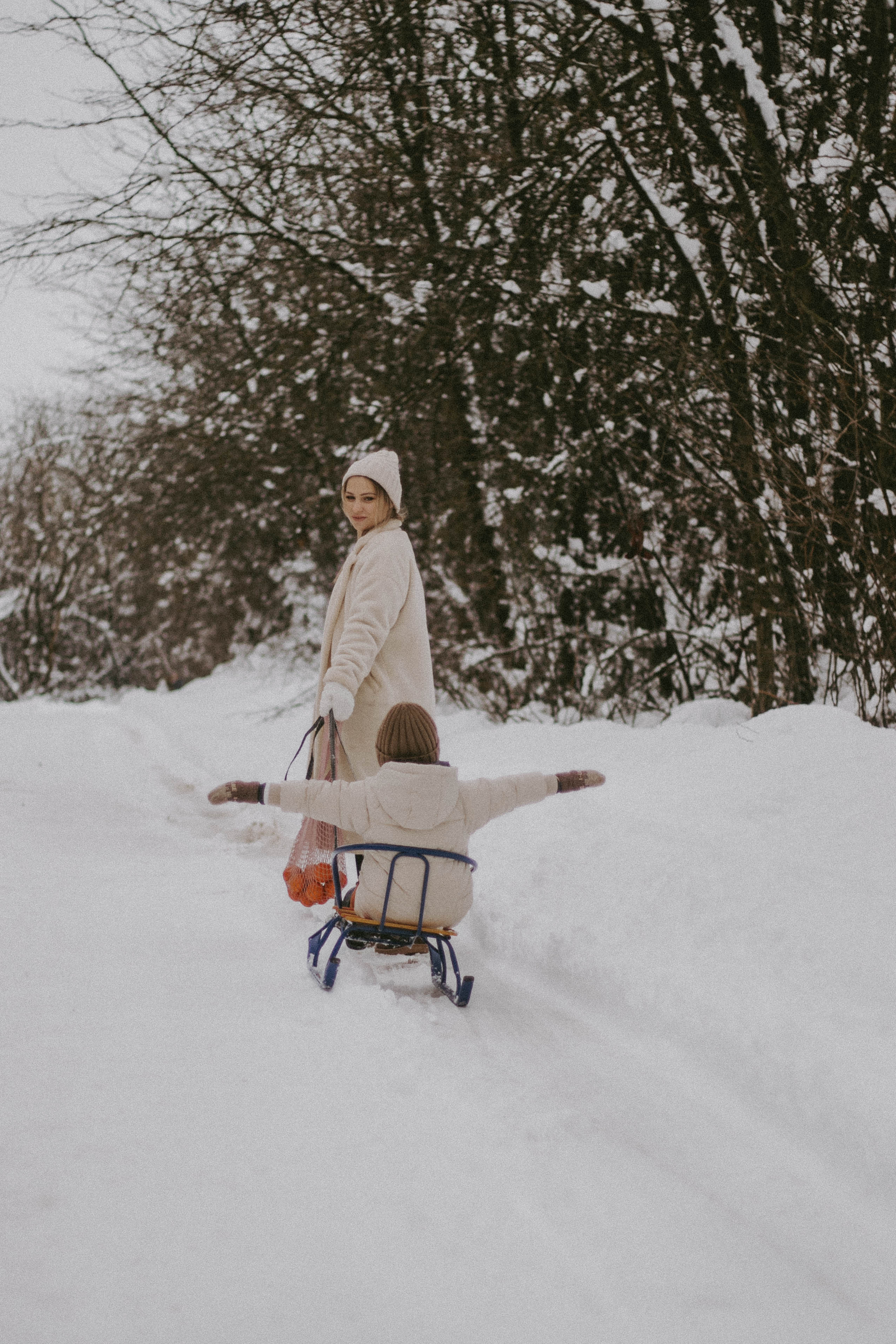 Снежная прогулка | Миша и Мама. Семейный и свадебный фотограф в Краснодар|Сочи|Москва| Исаева Валерия