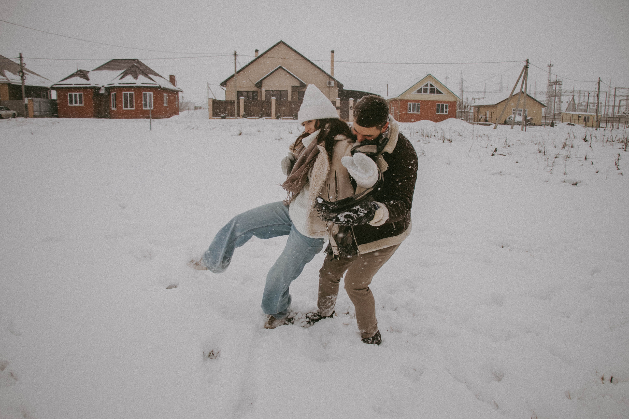 Снежная прогулка | Тимур & Светлана. Семейный и свадебный фотограф в Краснодар|Сочи|Москва| Исаева Валерия