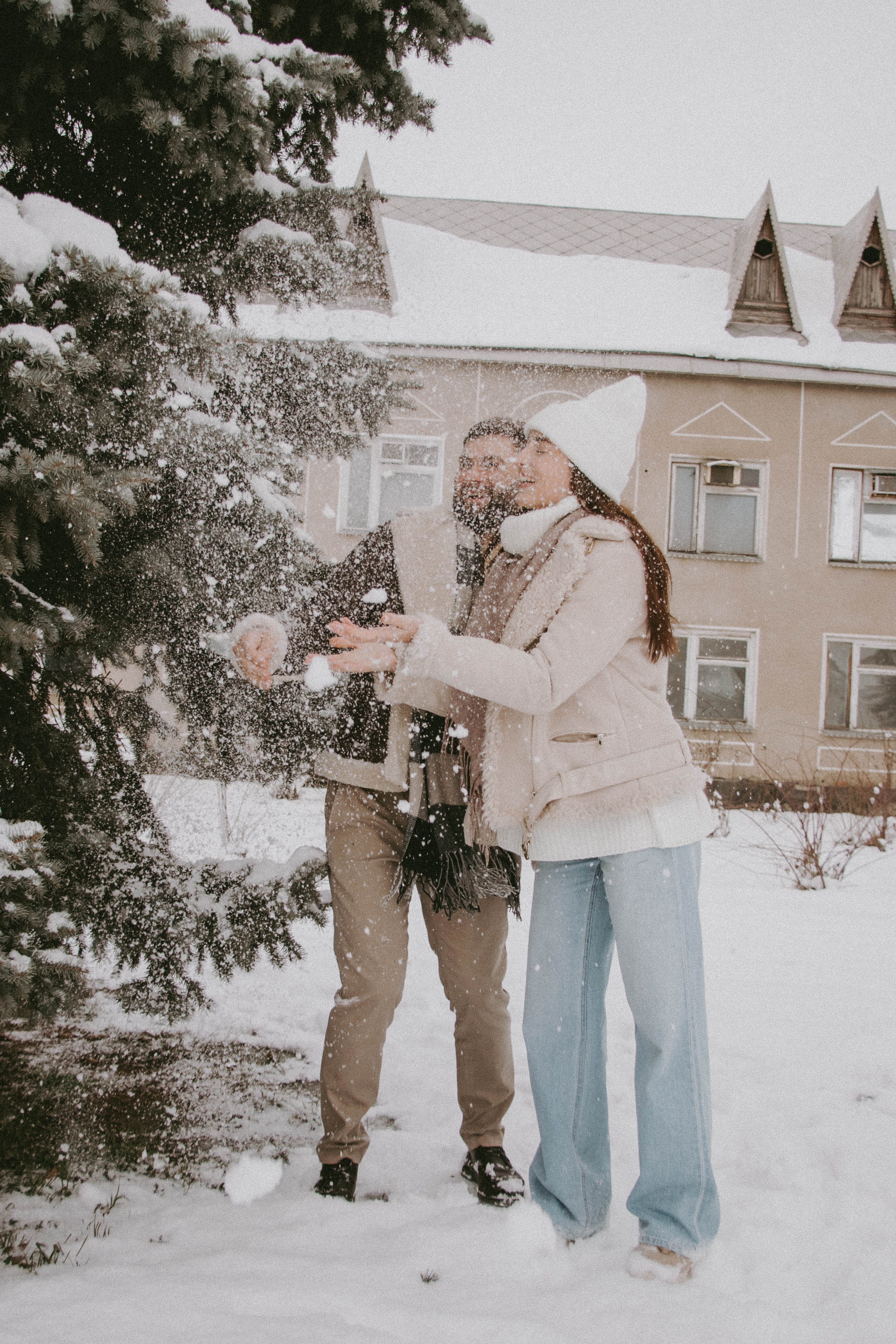 Снежная прогулка | Тимур & Светлана. Семейный и свадебный фотограф в Краснодар|Сочи|Москва| Исаева Валерия