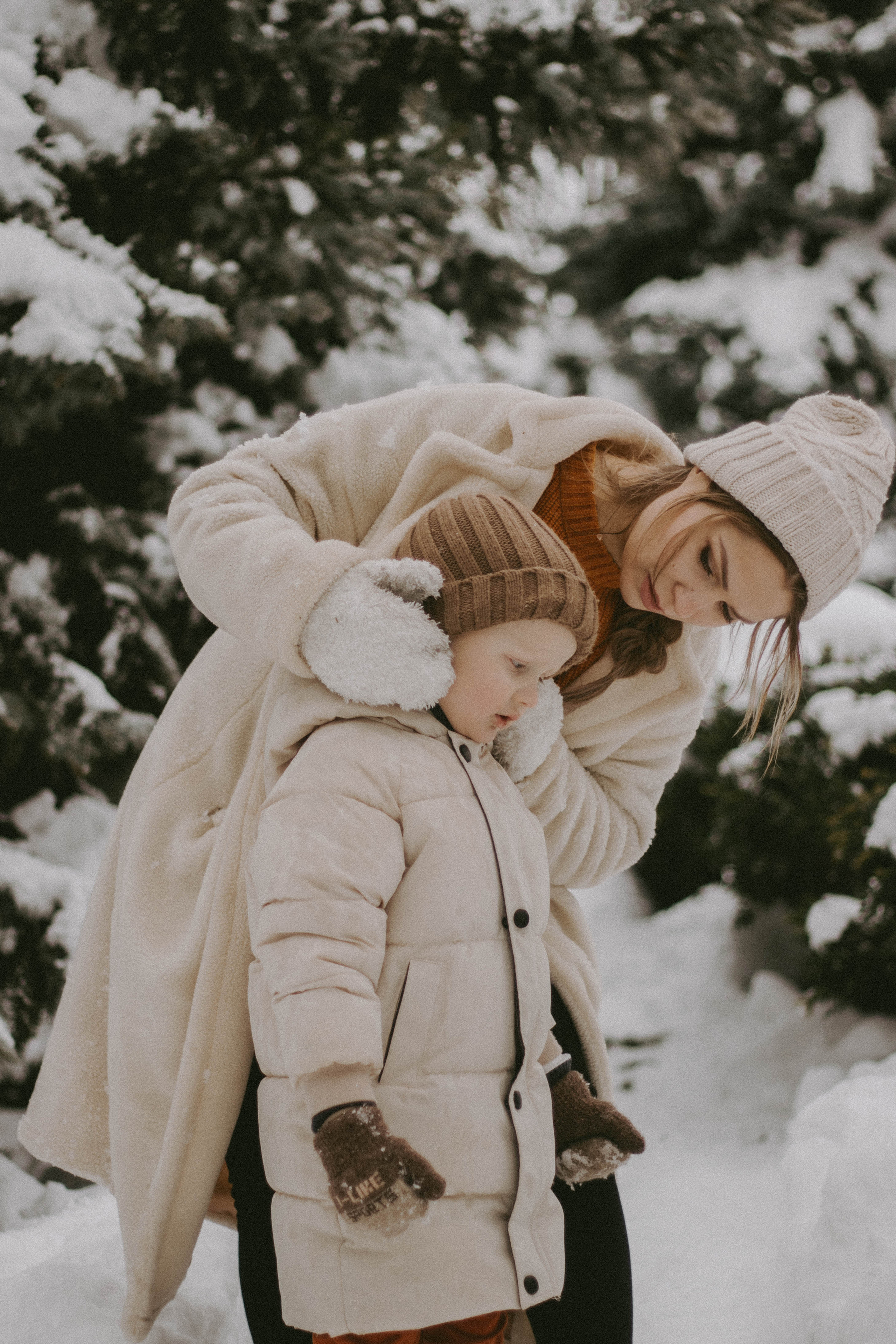 Снежная прогулка | Миша и Мама. Семейный и свадебный фотограф в Краснодар|Сочи|Москва| Исаева Валерия